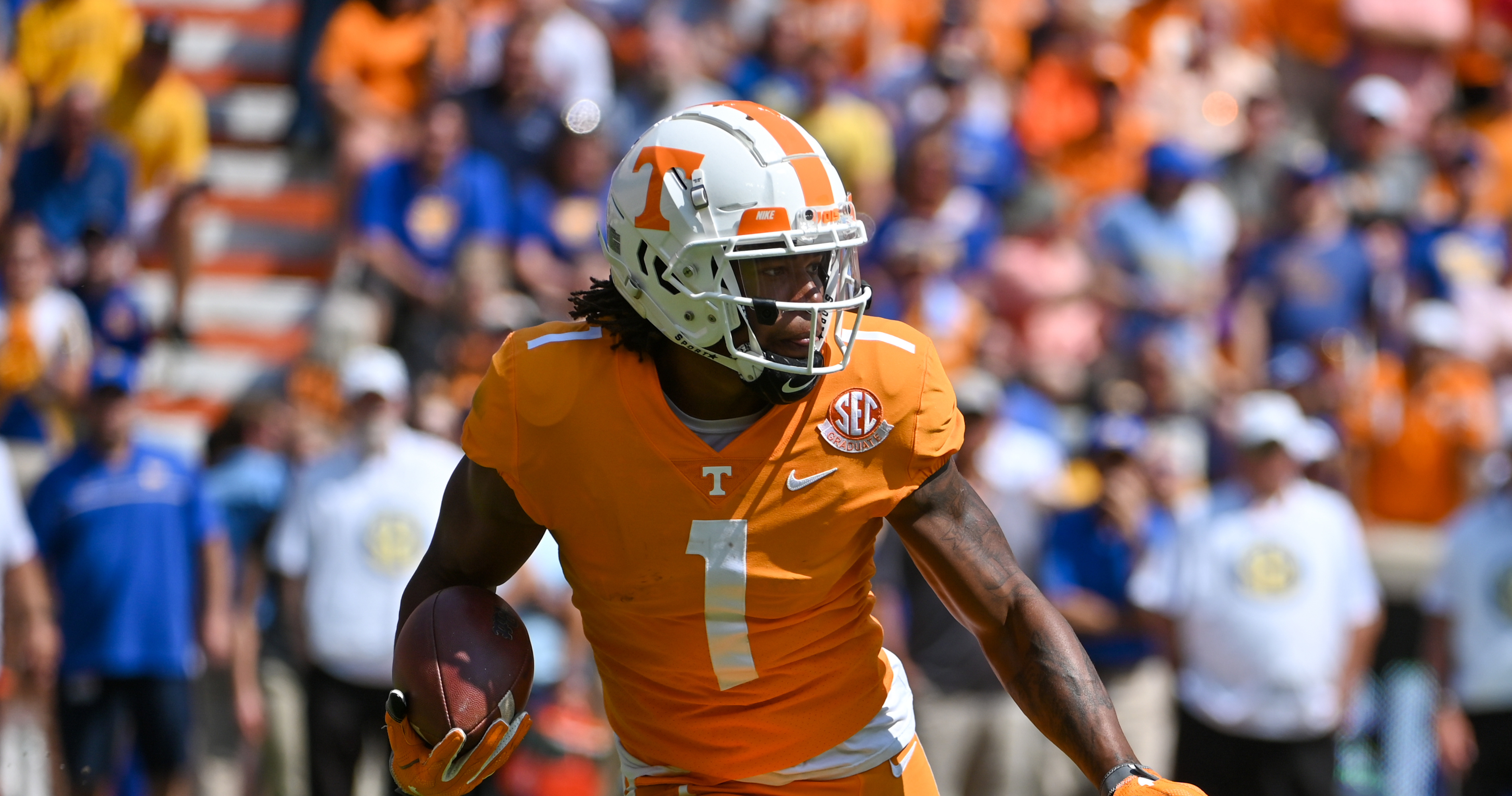 PHOTOS: Former Tennessee Vol Velus Jones at the NFL Scouting Combine