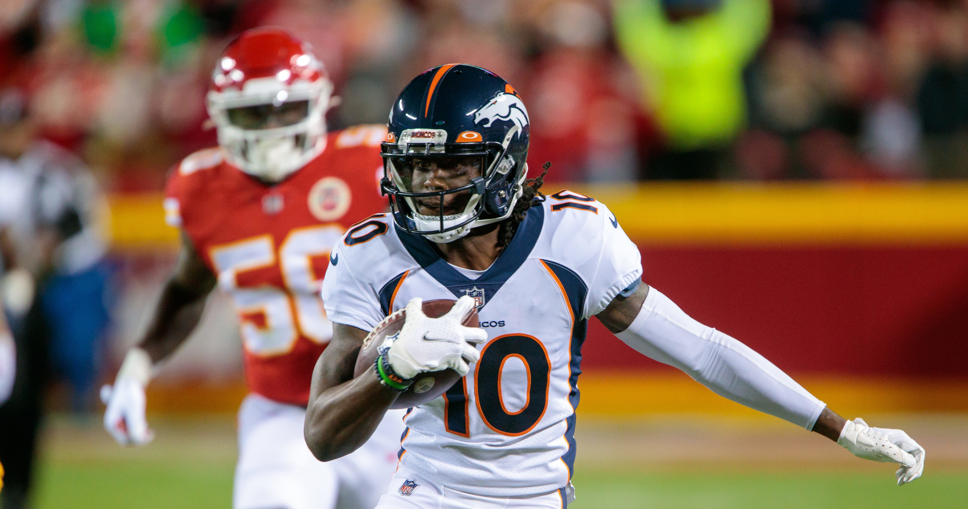 Denver Broncos' Jerry Jeudy arrested for 'criminal tampering & domestic  violence' over 'dispute' with mom of his infant