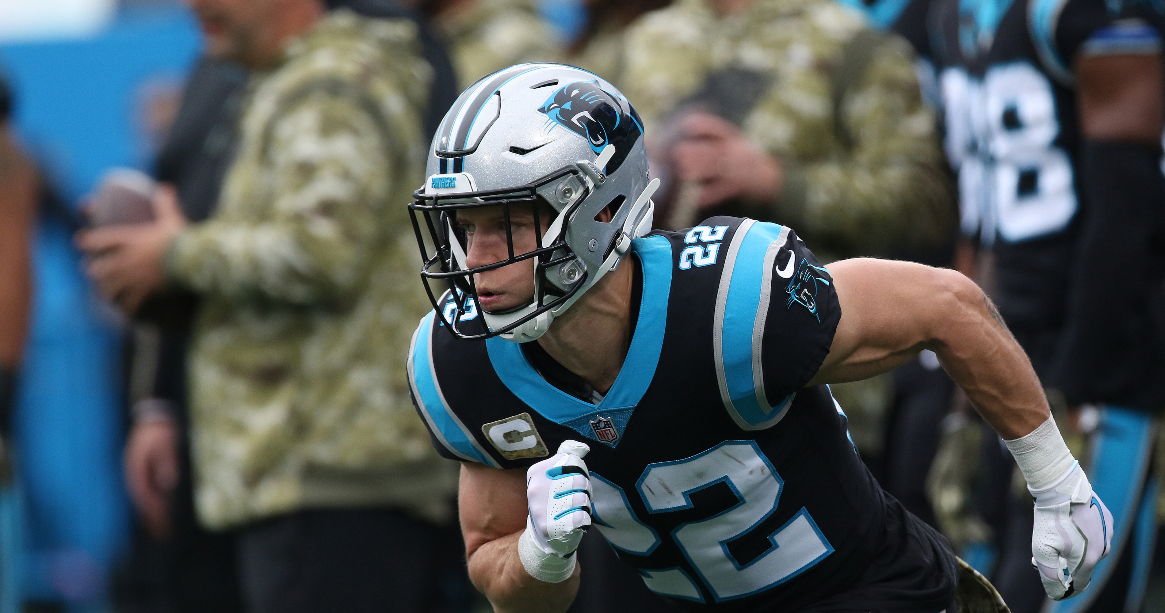 Panthers' Christian McCaffrey back at practice after missing 5