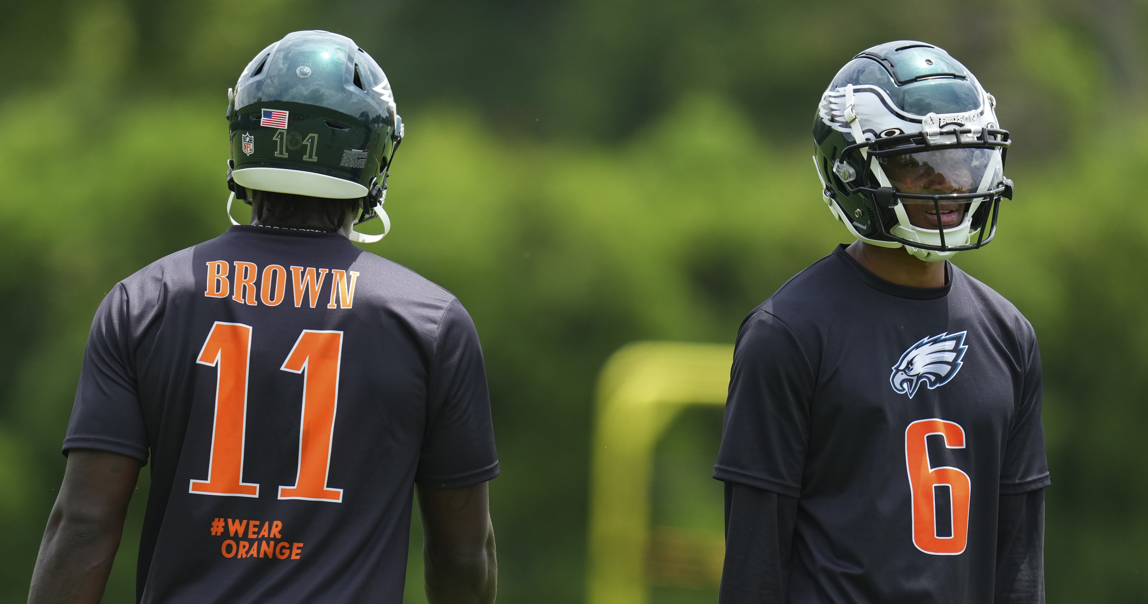 Eagles' A.J. Brown: 'Sky is the limit' for DeVonta Smith