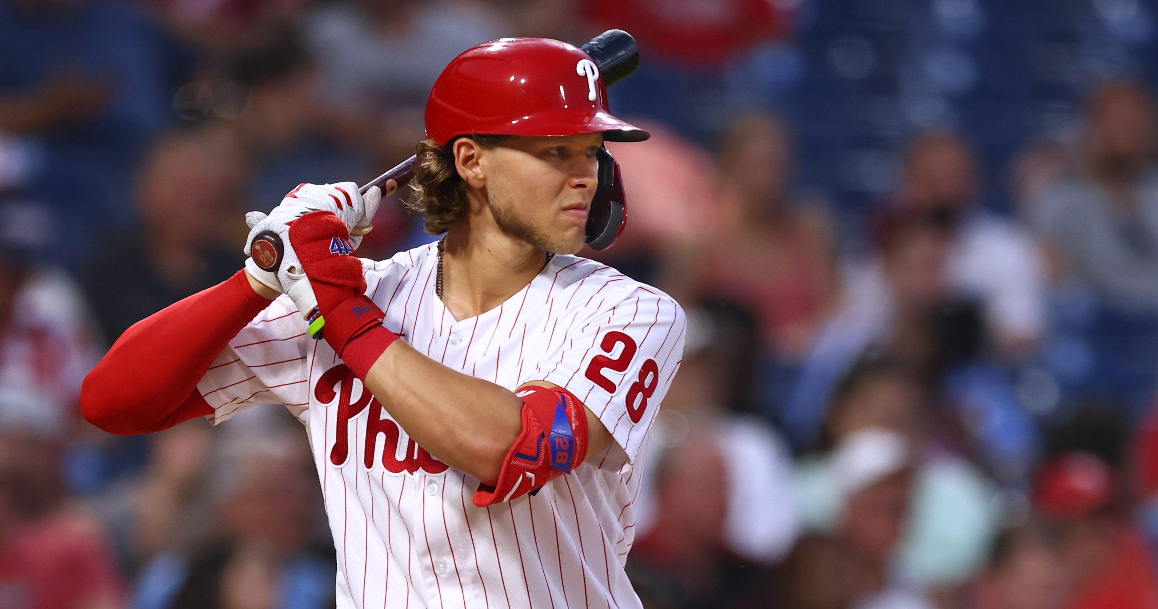 Phillies' Alec Bohm Cuts Himself Slamming Bat in Frustration After  Strikeout | News, Scores, Highlights, Stats, and Rumors | Bleacher Report