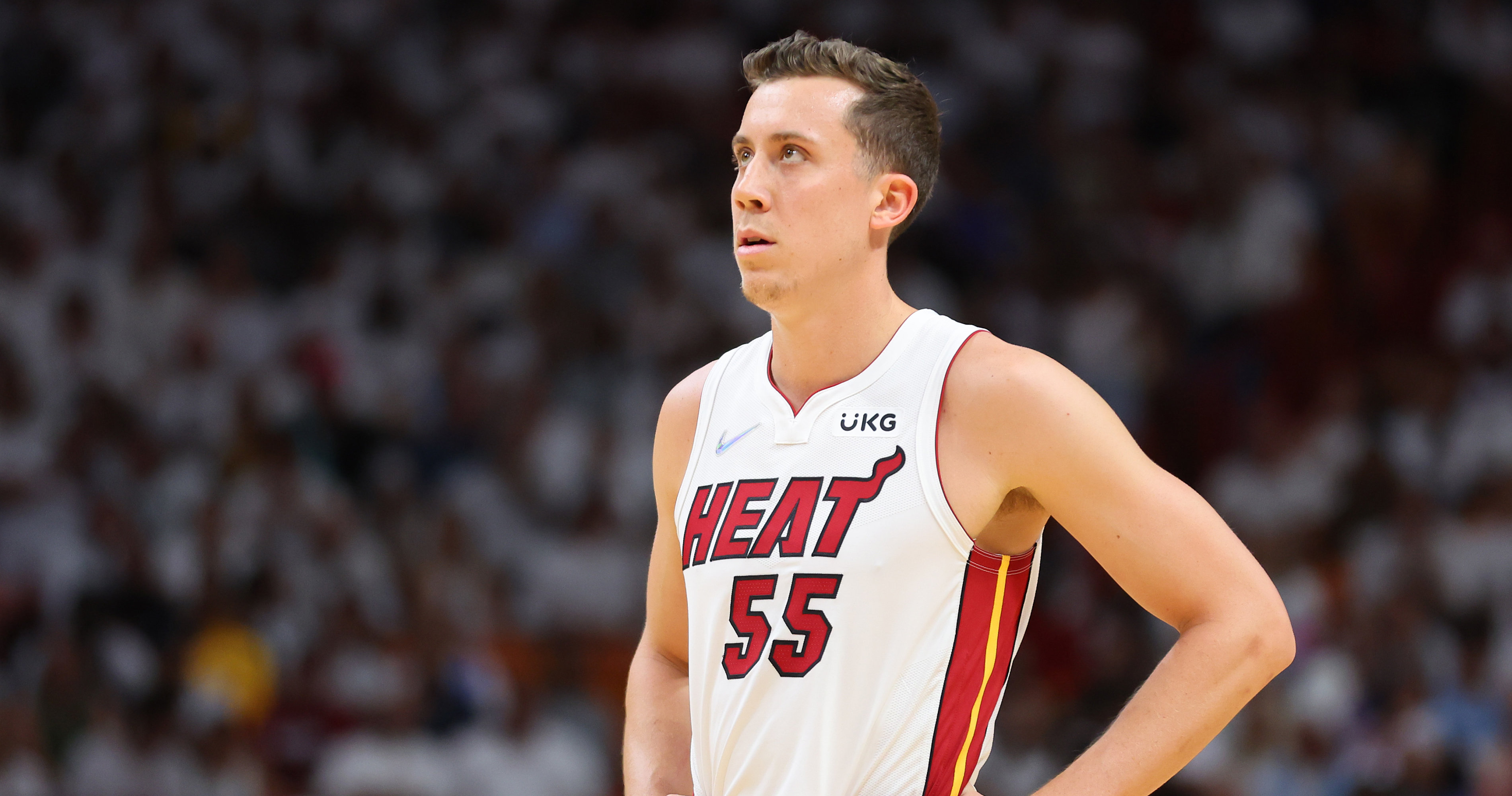 Heat's Duncan Robinson Talks Smaller Playoff Role 'It Sucks in a Lot