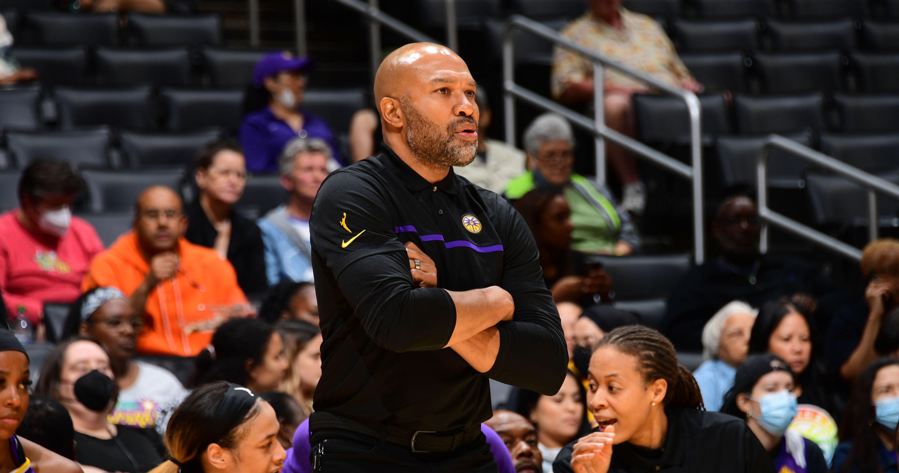 Los Angeles Sparks fire coach and GM Derek Fisher