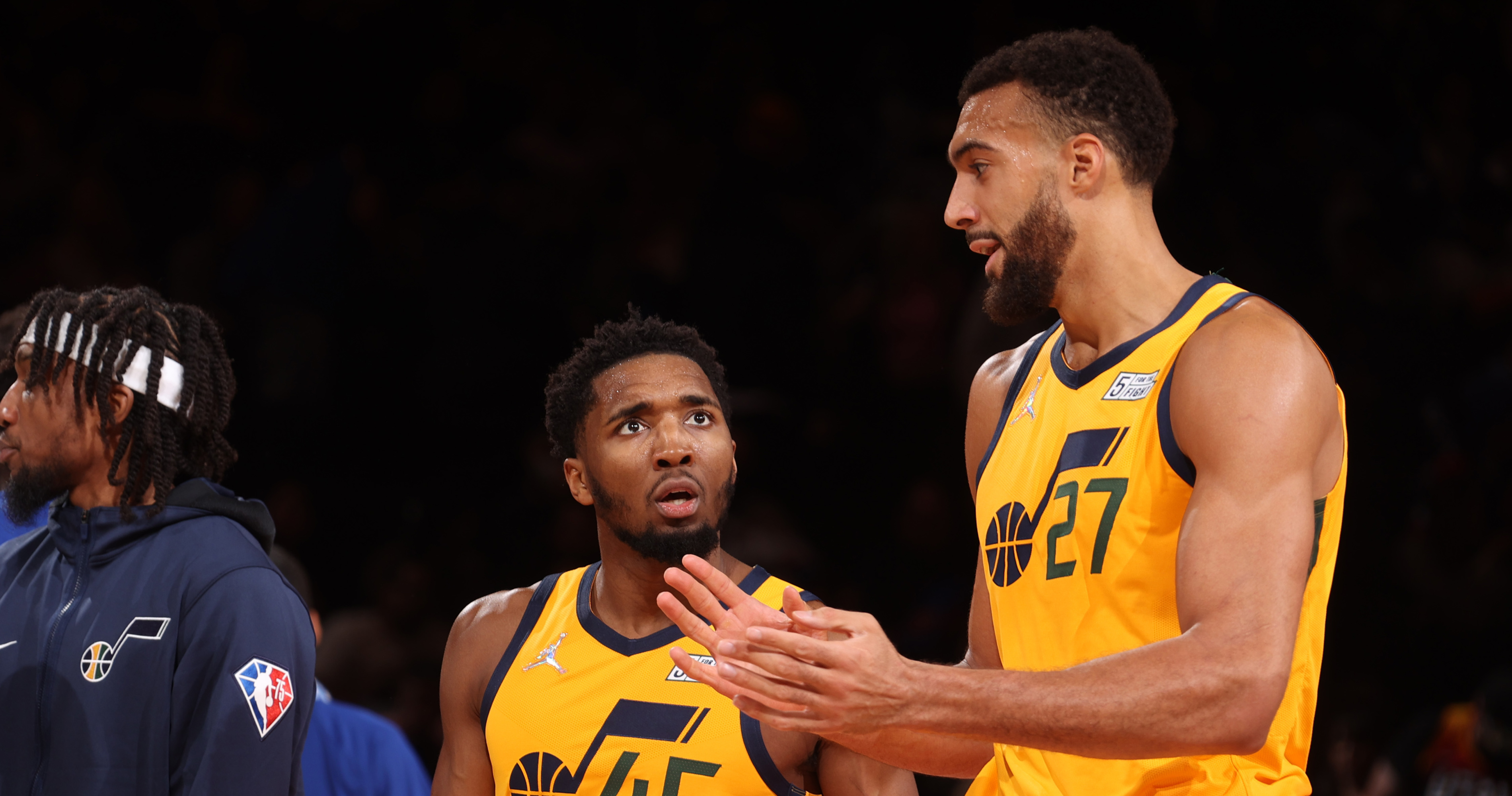 Jazz Fall To Warriors Despite Gobert's Record Setting Night