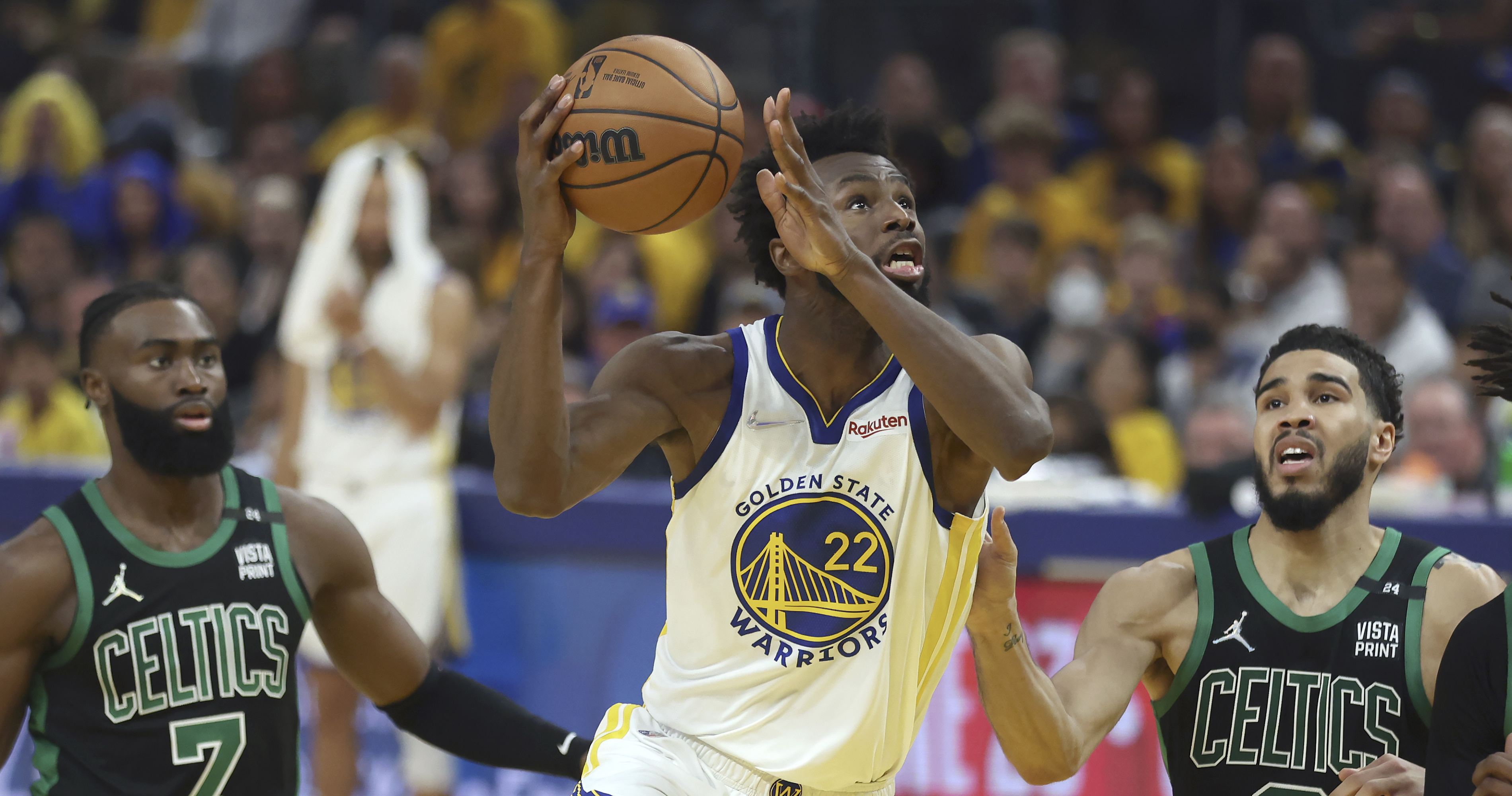 Andrew Wiggins Hyped As 'Future Warrior Legend' In Warriors' Game 5 Win ...