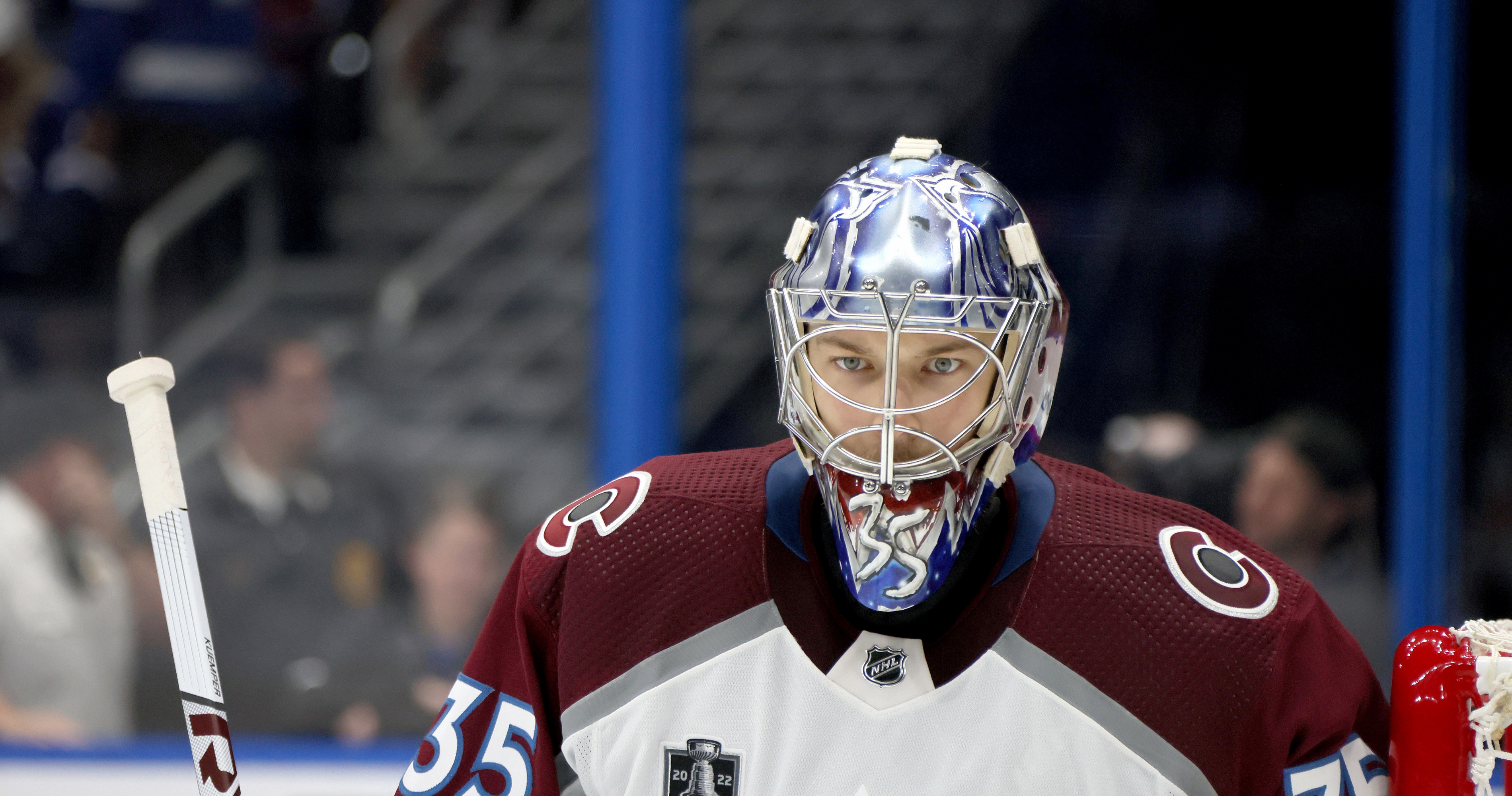 The difference between a shutout and allowing five goals? 'Five goals,'  says Avalanche's Francouz