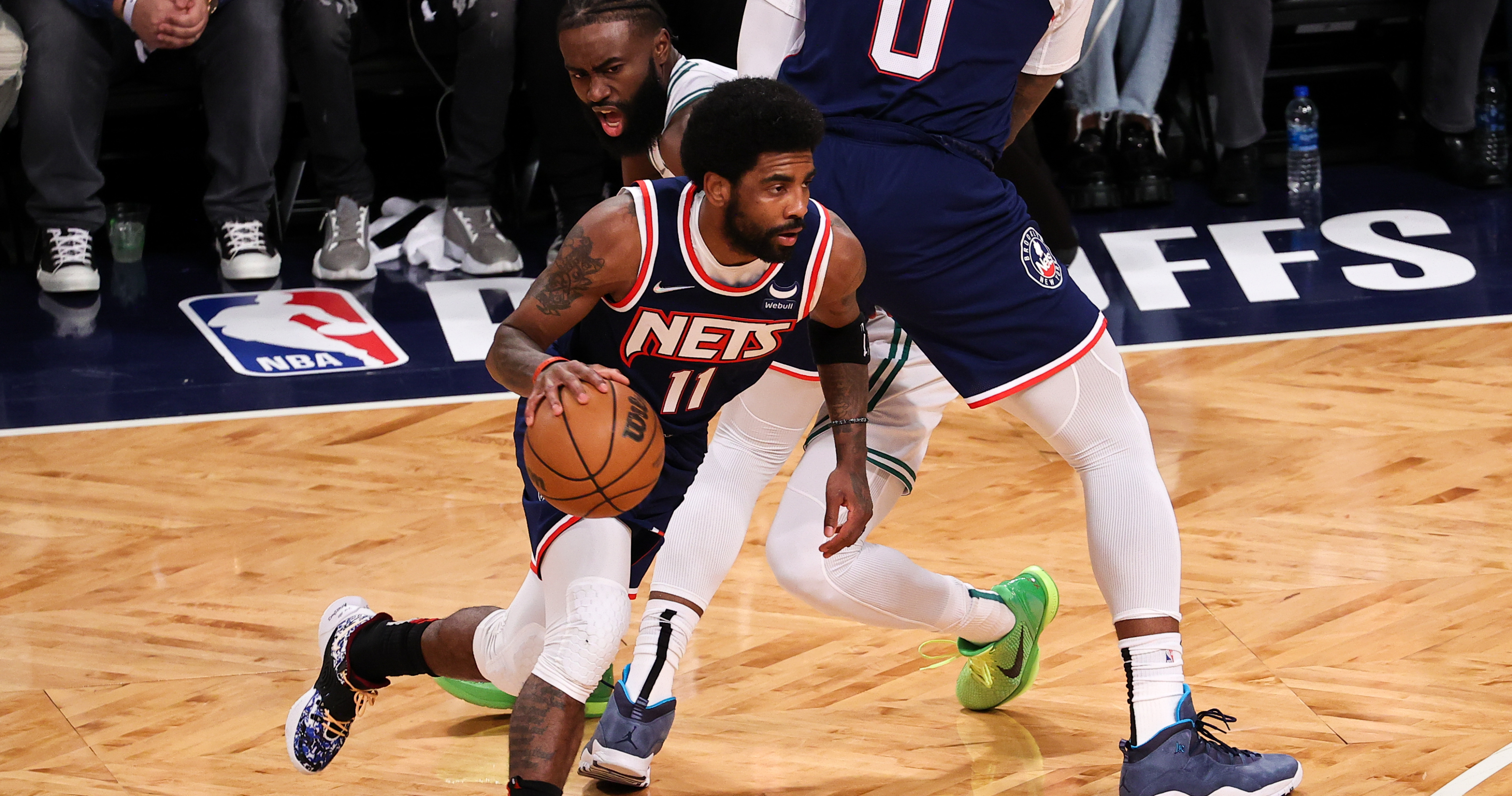 N.J.'s Kyrie Irving coping with back tightness but thriving after position  change as Nets face huge games vs. Lakers, Clippers 