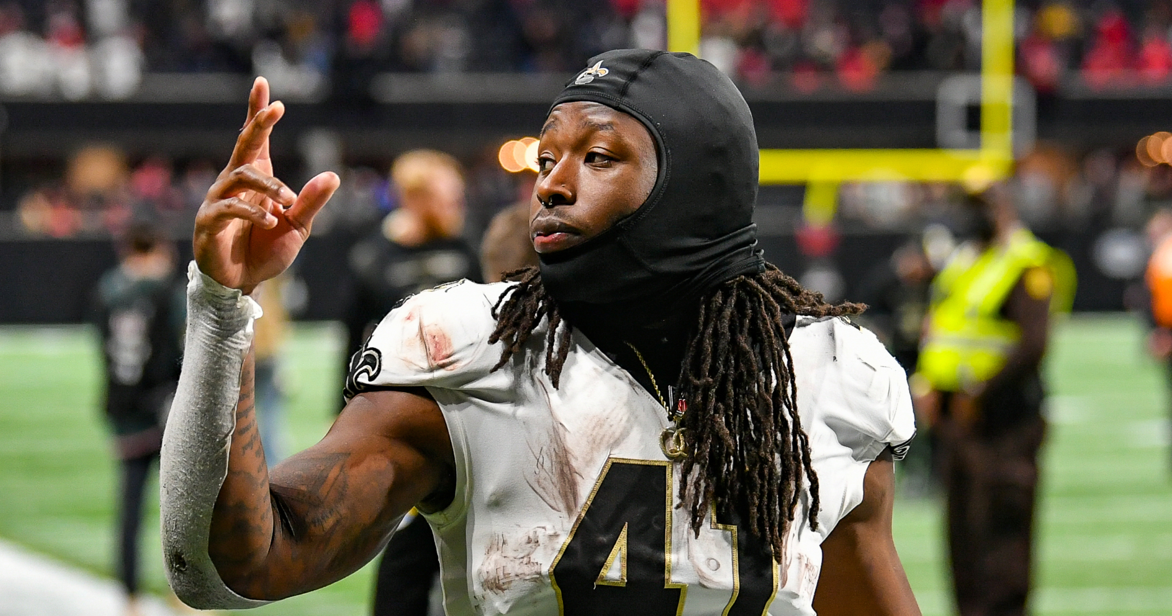 Kamara arrested on battery charge after Pro Bowl in Las Vegas