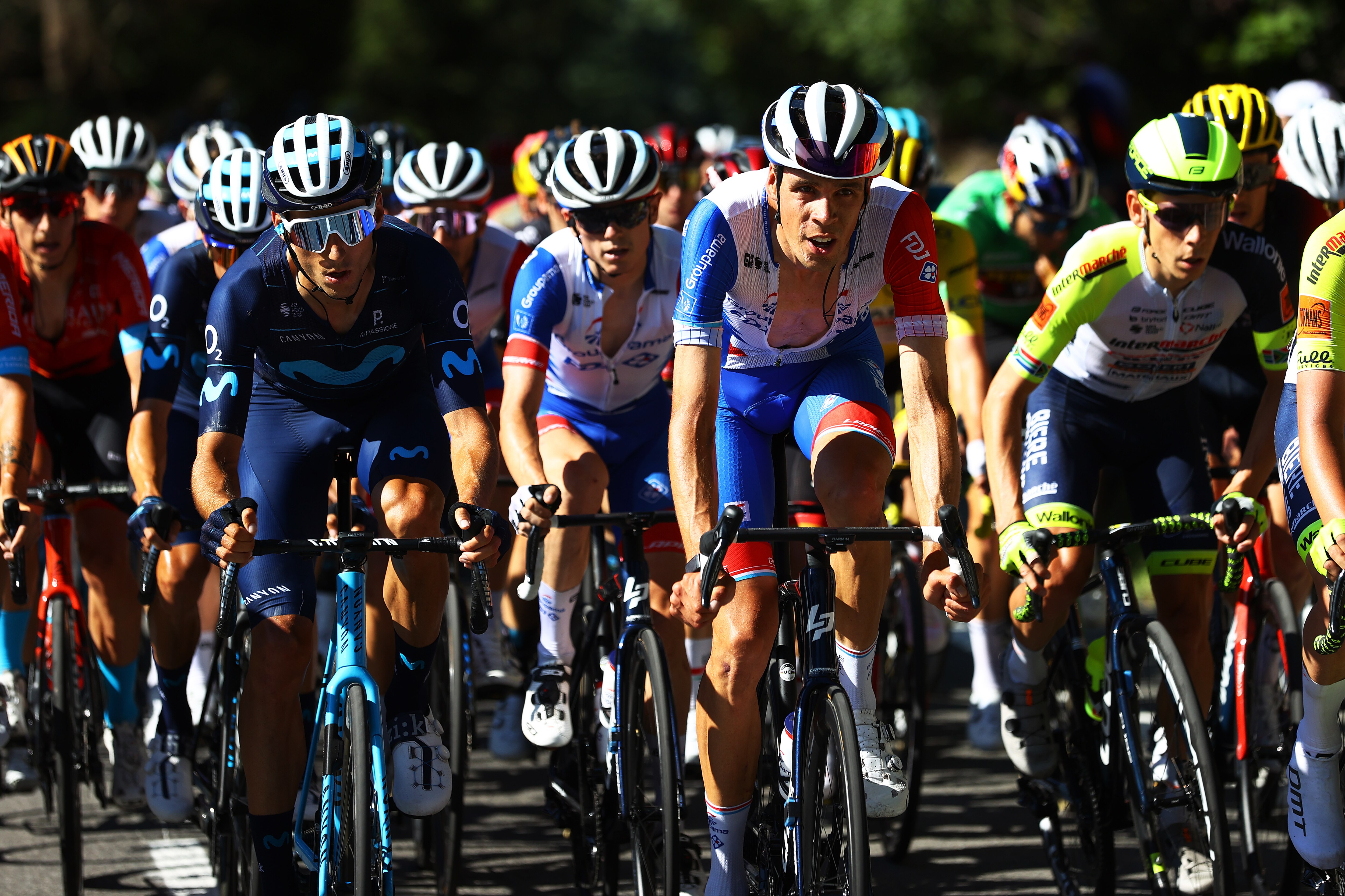 2022 Tour de France Stage 10 Temporarily Stopped After Protesters Block Road - Vimarsana News