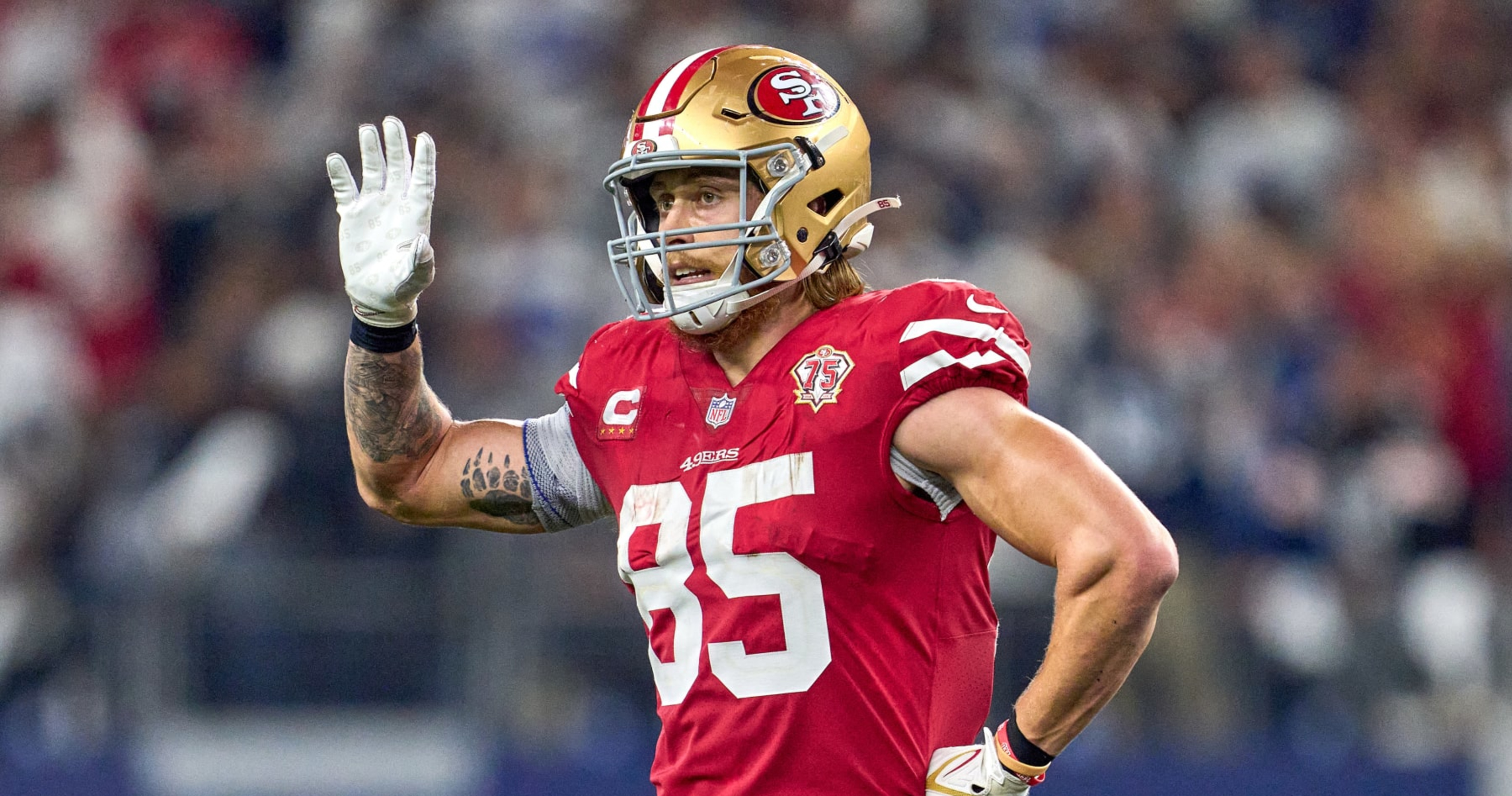 49ers TE George Kittle named NFC Offensive Player of the Week