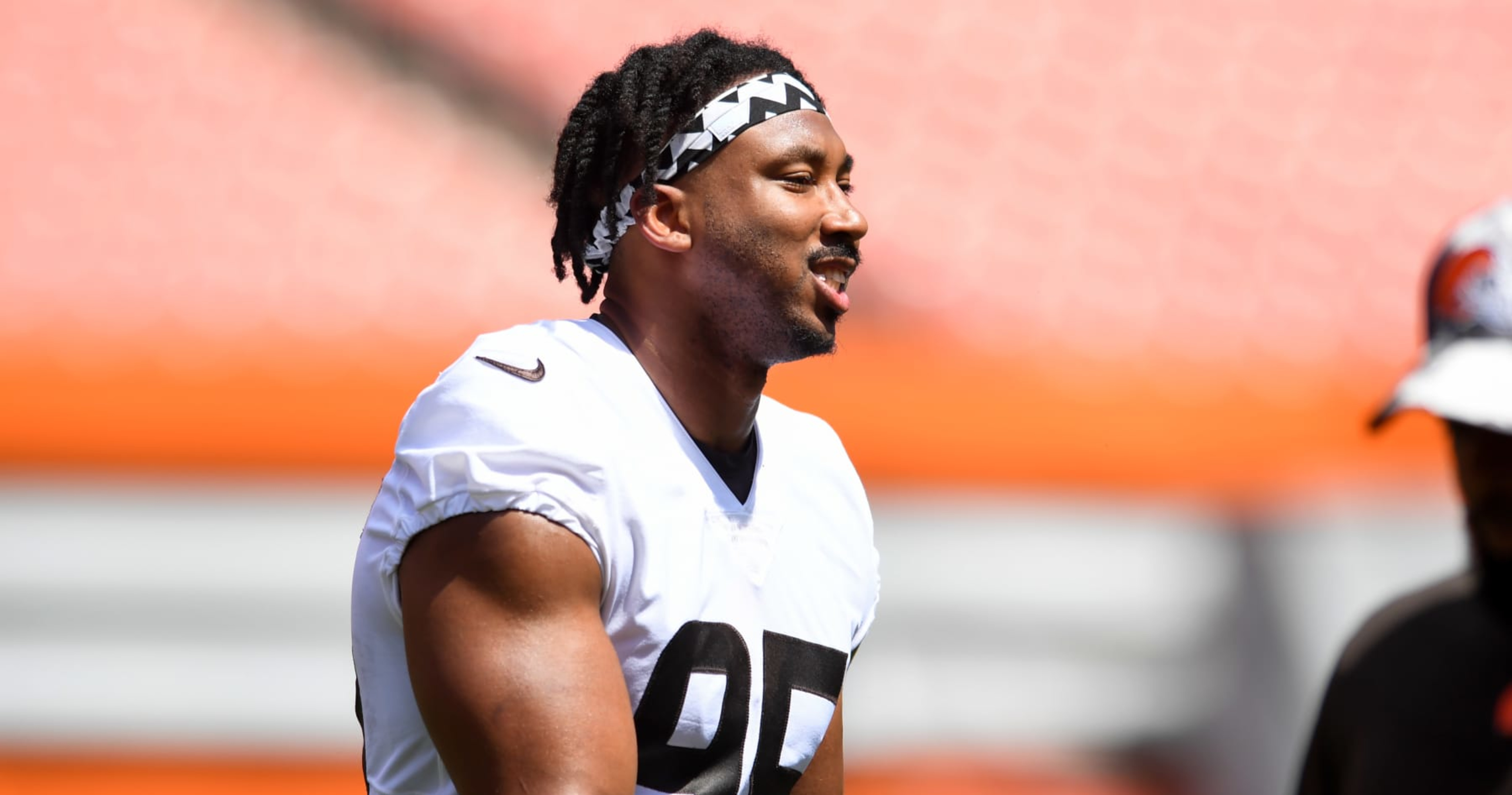 Cleveland Browns' Myles Garrett uses bragging rights over Pittsburgh  Steelers