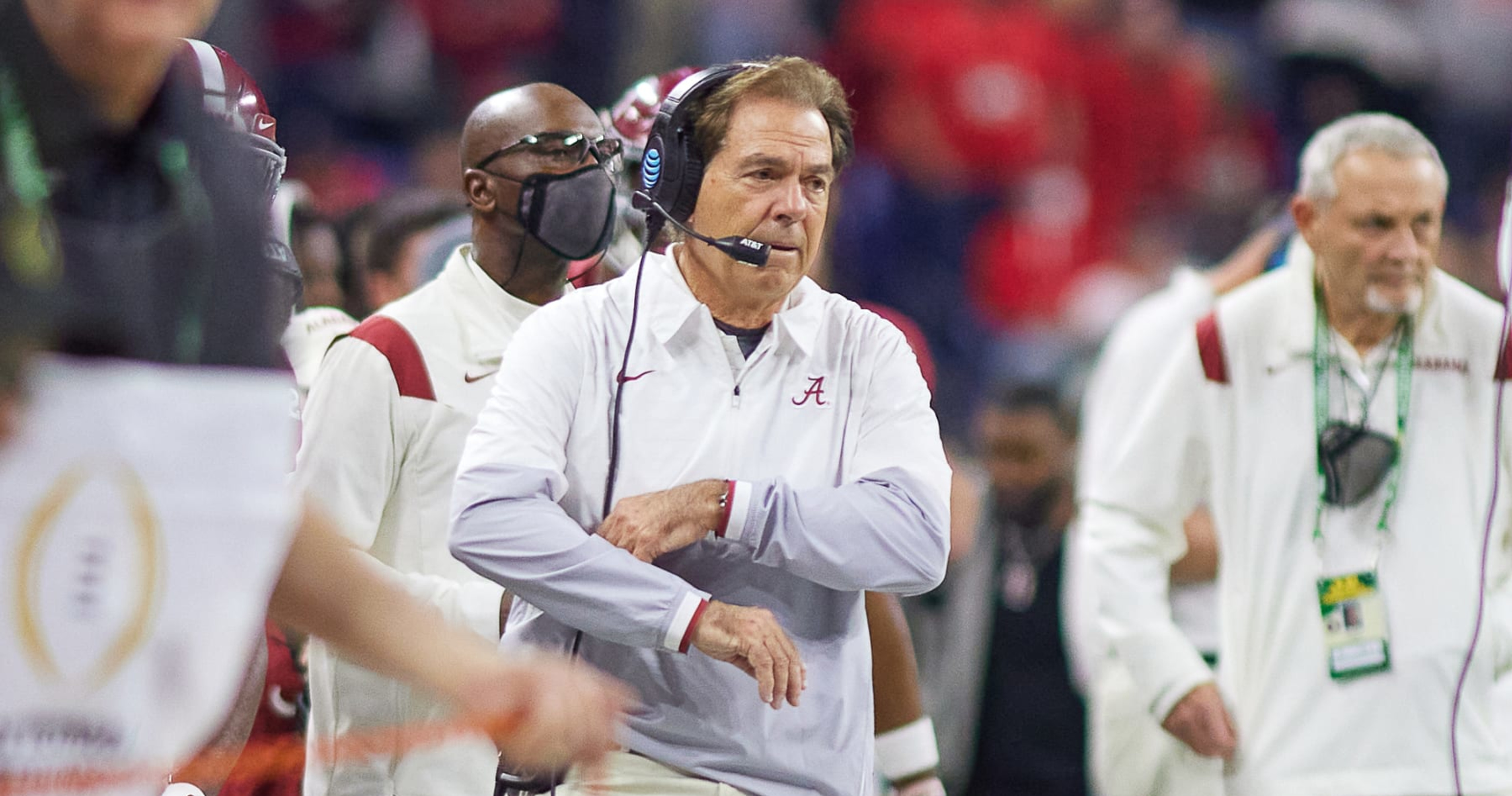 Nick Saban Says He Has 'No Issues' with Jimbo Fisher, Addresses Alabama NIL  Income | News, Scores, Highlights, Stats, and Rumors | Bleacher Report