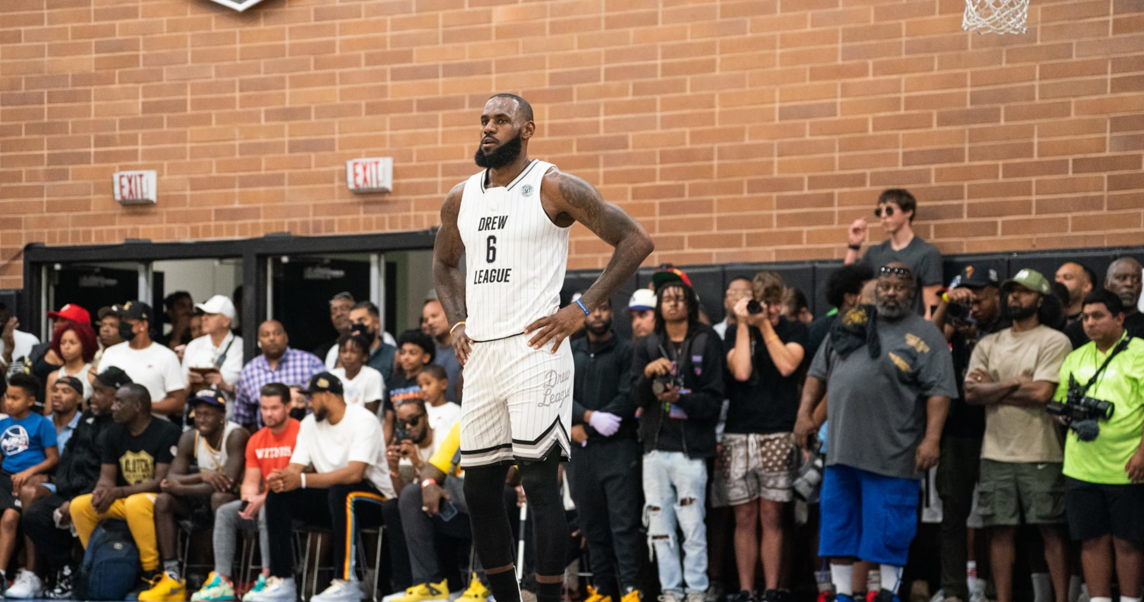 LeBron James played in Drew League and it went about how you would