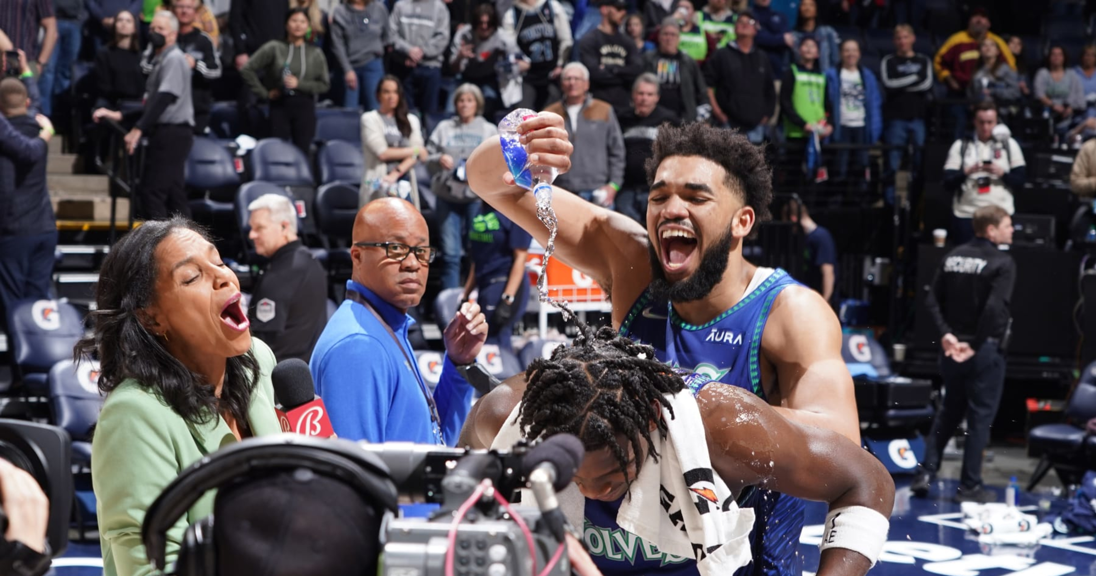 Karl-Anthony Towns Talks Anthony Edwards Dynamic, Hopes Of Reaching ...