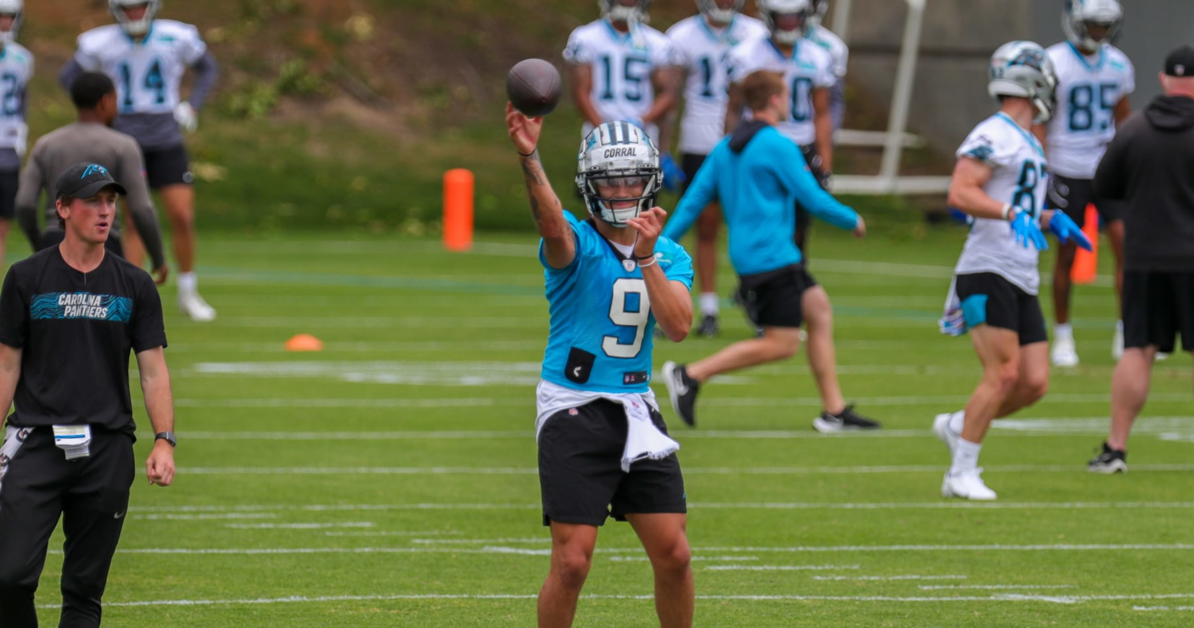 Panthers' Matt Corral signs his rookie deal with Carolina