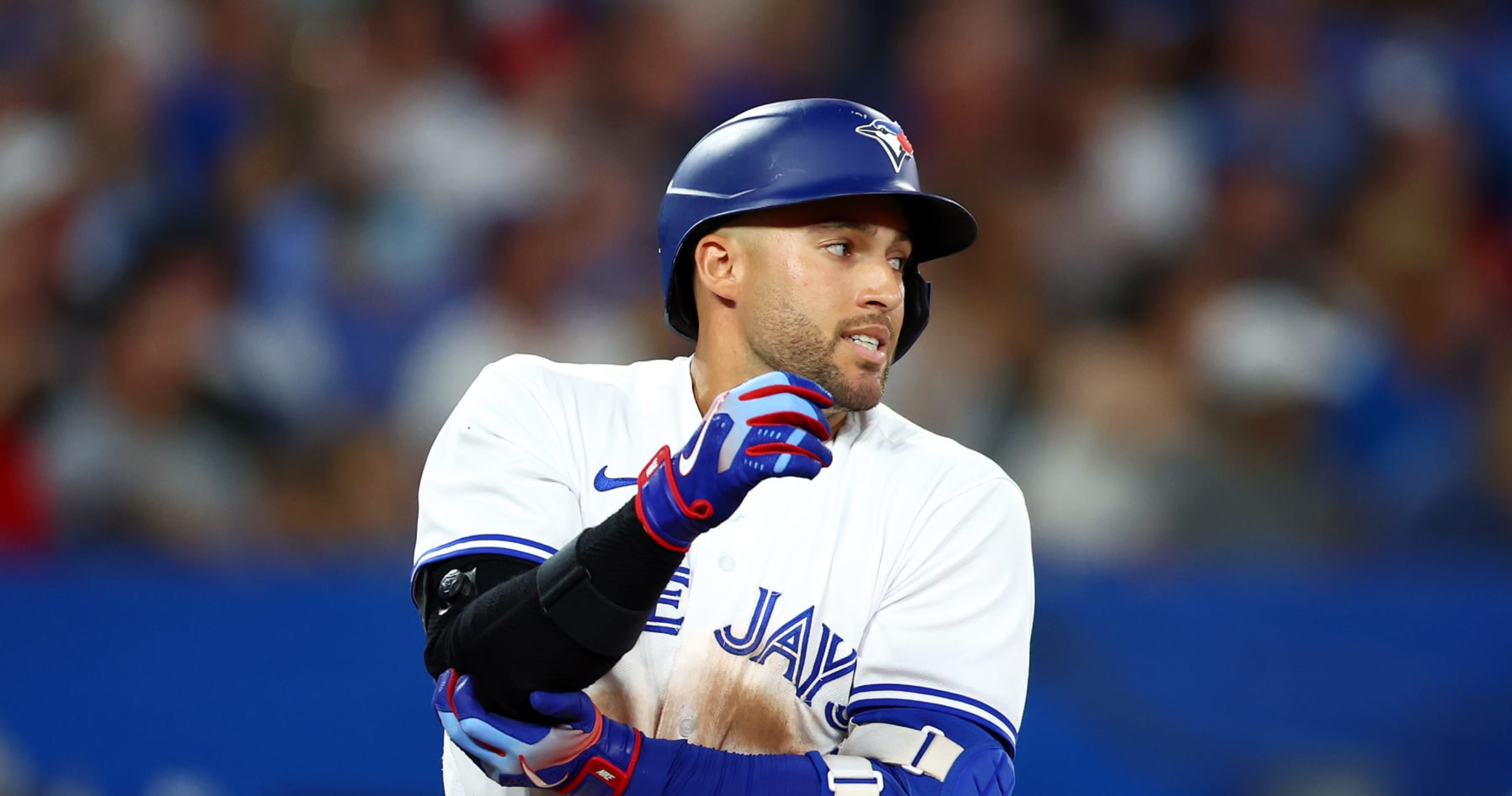 Blue Jays' George Springer Placed on 10-Day IL with Elbow Injury, News,  Scores, Highlights, Stats, and Rumors