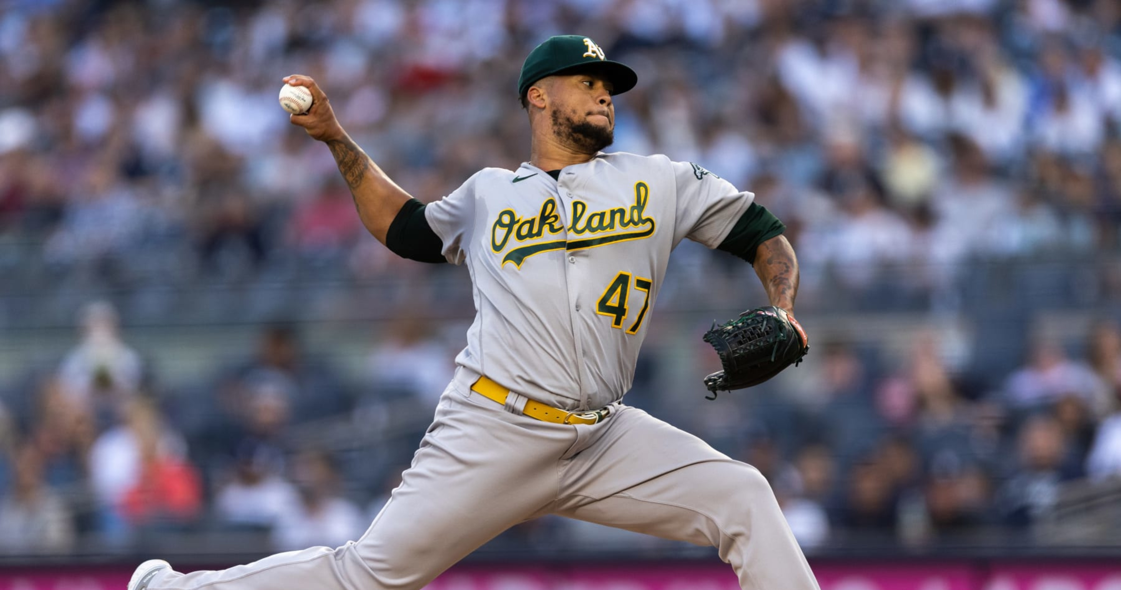 Yankees trade buzz: Bombers amid suitors for Frankie Montas