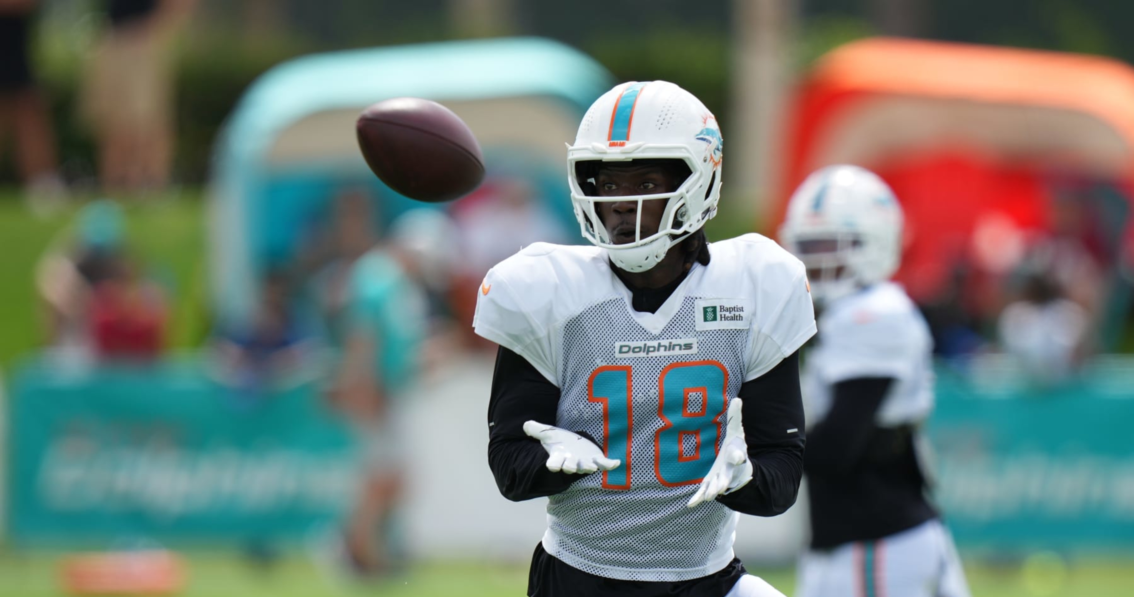 Miami Dolphins wide receiver Lynn Bowden Jr. (3) runs during an