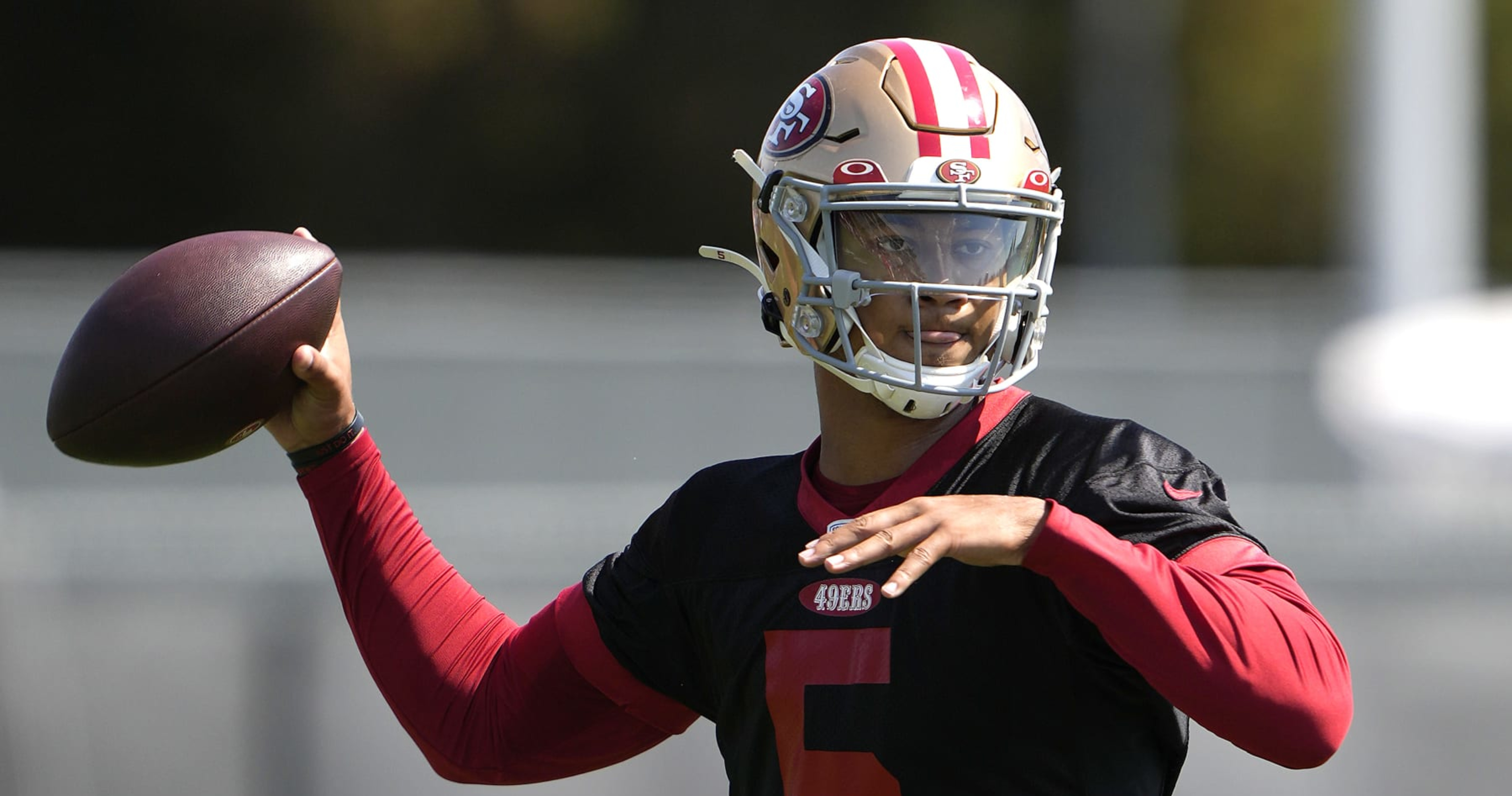 49ers' Trey Lance unleashes zone-read runs, draws Josh Allen