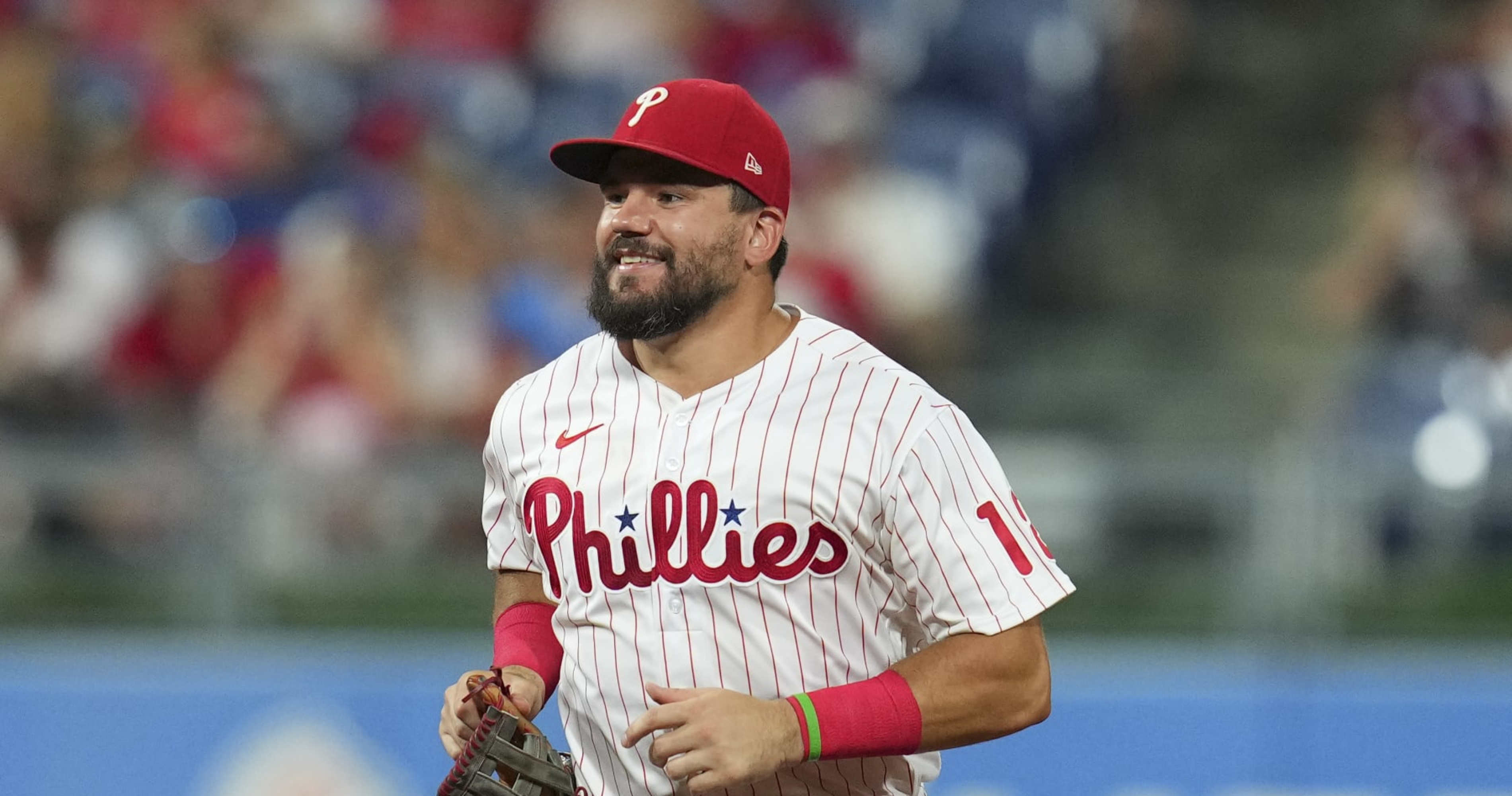 Phillies' Kyle Schwarber DaytoDay With Calf Injury Diagnosed as Mild