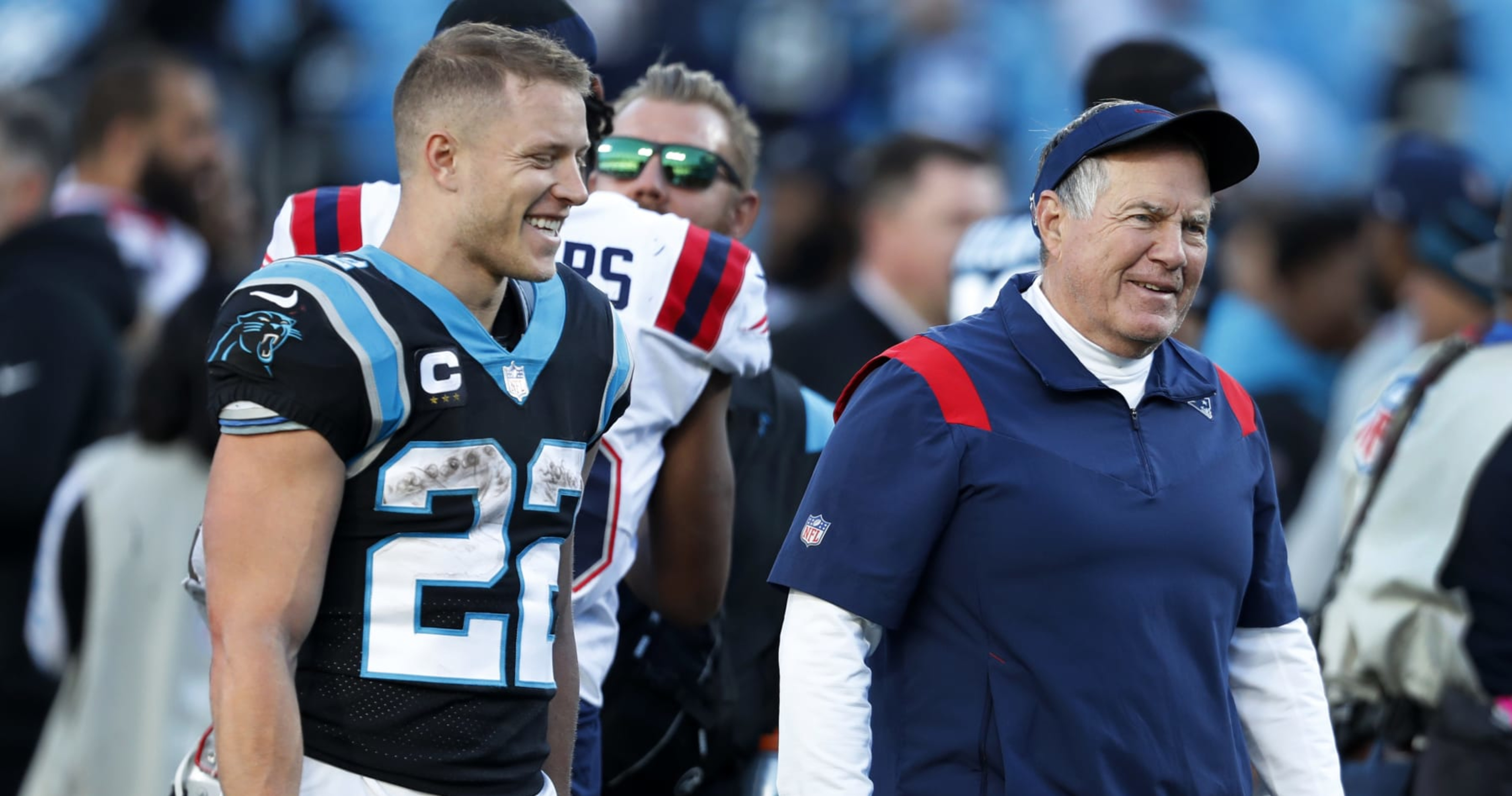 Patriots, Panthers players brawl during practice again