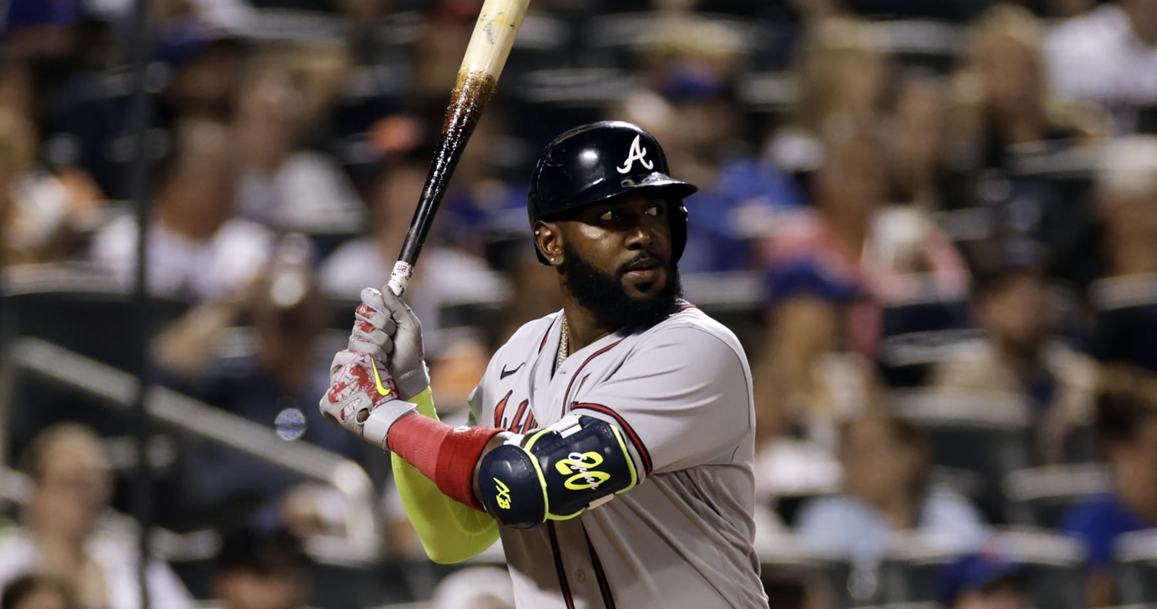 Marcell Ozuna, Atlanta Braves outfielder, arrested on domestic violence  charges, police say