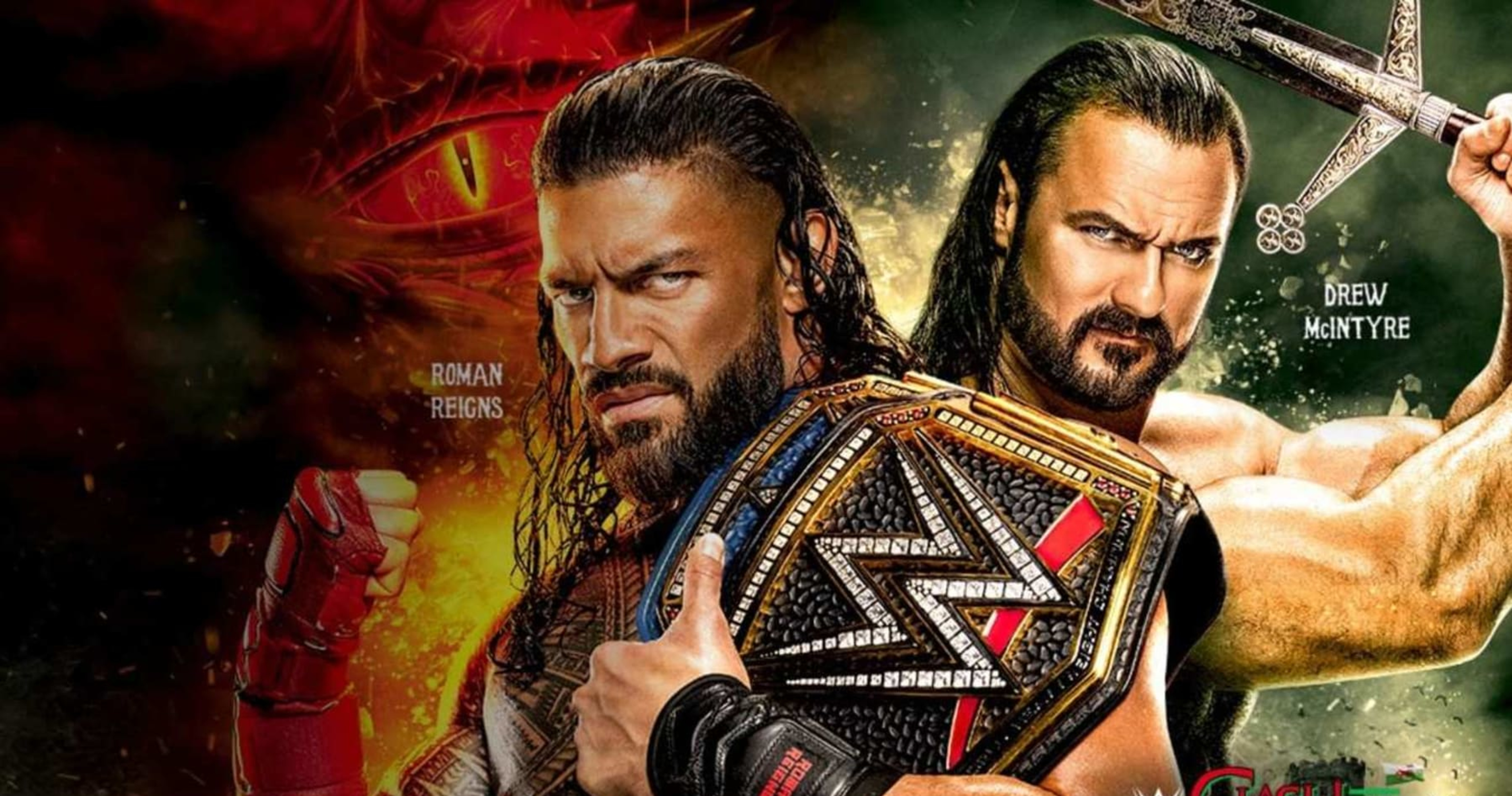 CLASH AT THE CASTLE 2022 - ROMAN REINGS VS DREW MCINTYRE