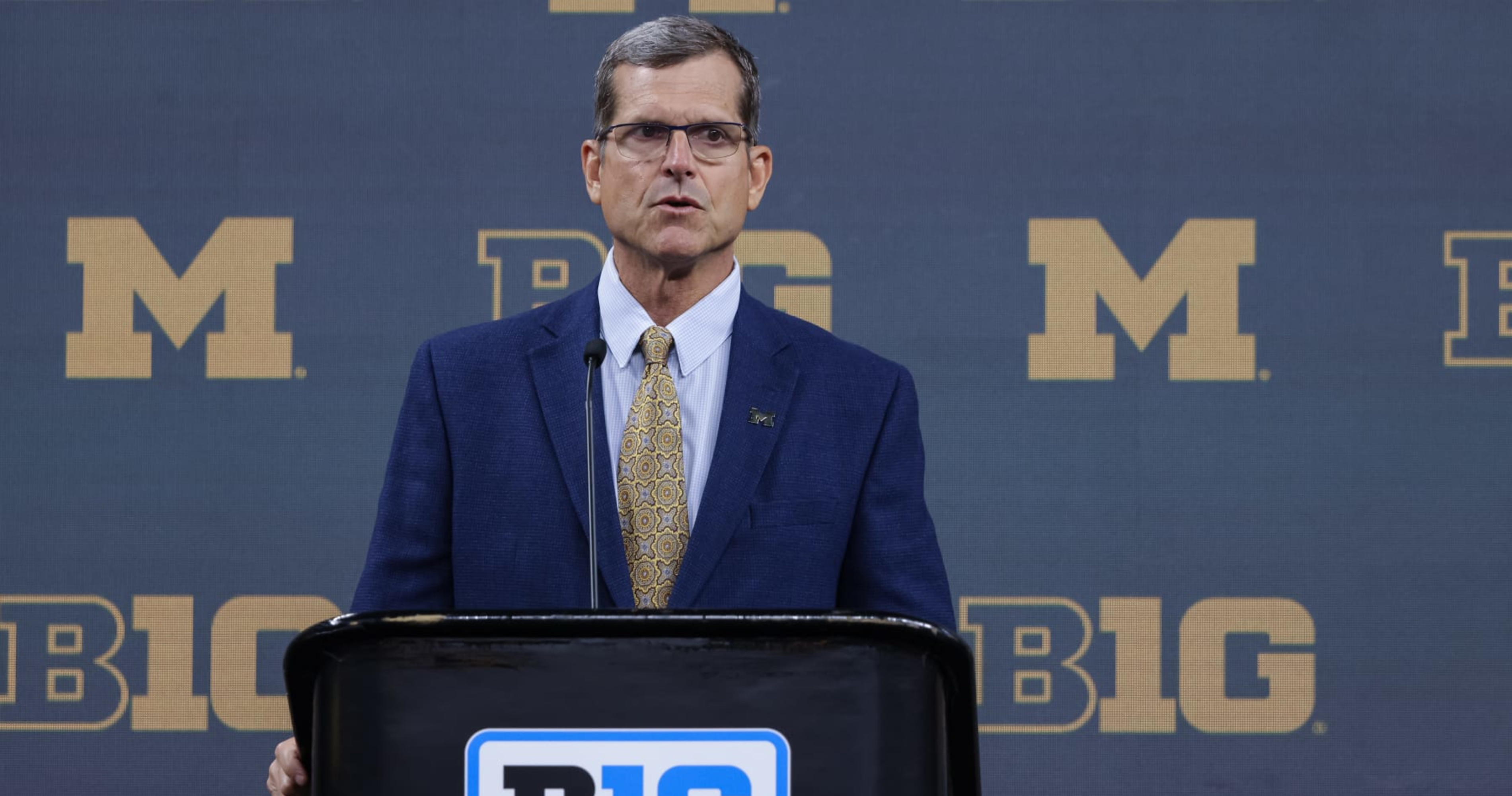 Jim Harbaugh: Michigan QB Plan Was 'Biblical' In Origin; 'No Person ...