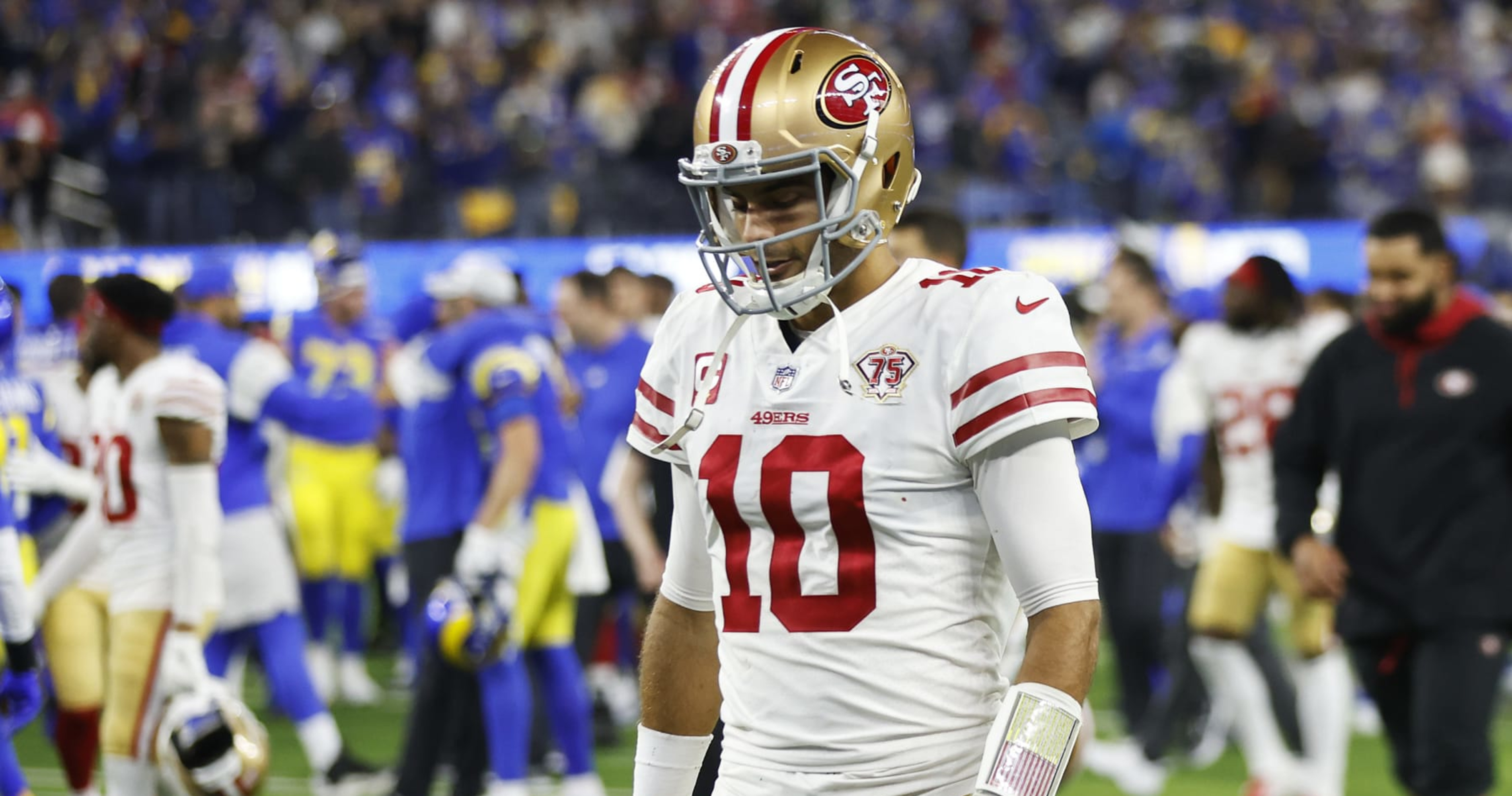 Jimmy Garoppolo Staying with 49ers Will Define 2022 Season—for Better or  Worse | News, Scores, Highlights, Stats, and Rumors | Bleacher Report