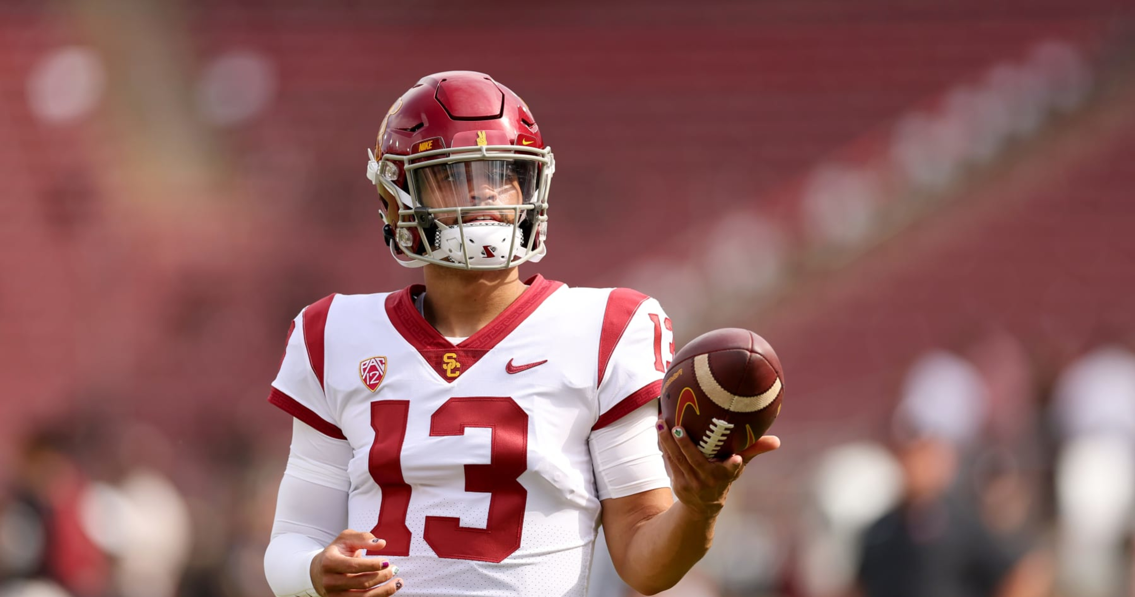 Caleb Williams propels No. 6 USC to a 49-point first half in a 56-10  victory over Stanford