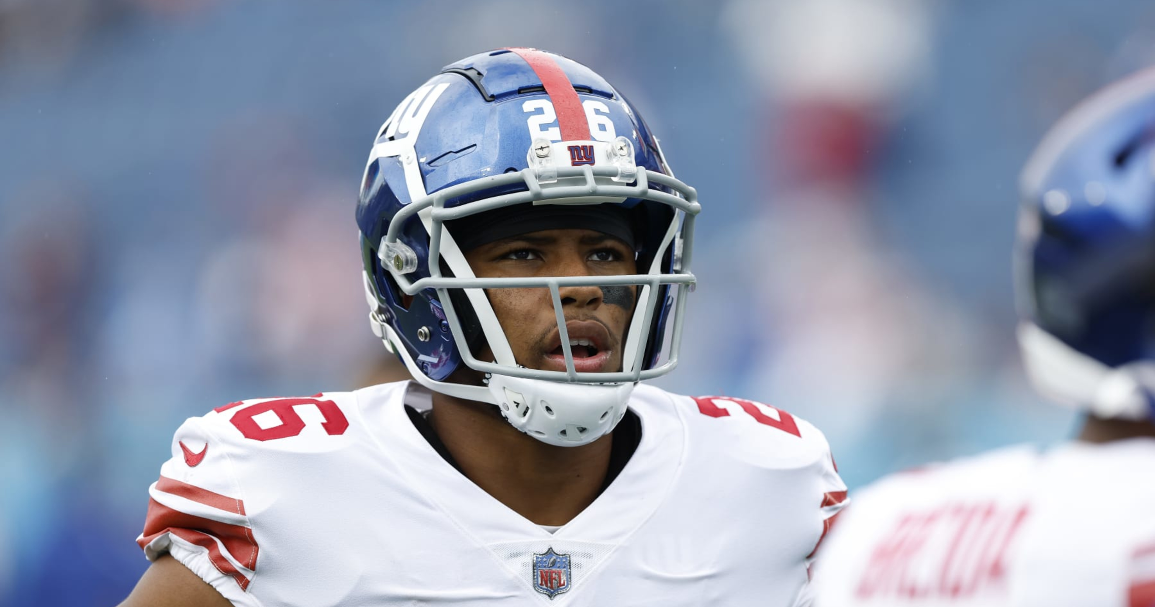 Giants at Titans score, takeaways: New York rallies behind Saquon