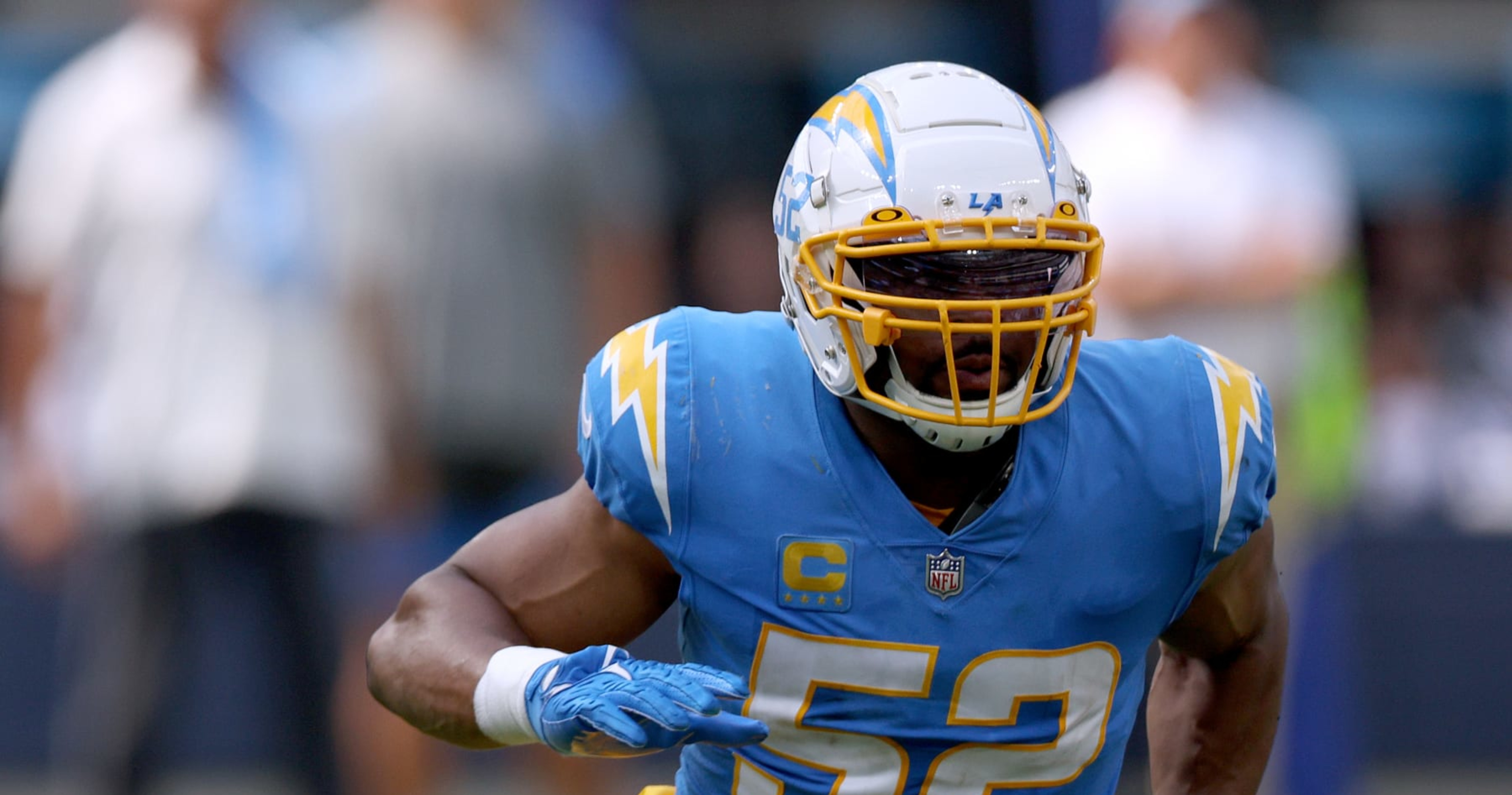 Khalil Mack records six sacks to help Chargers outlast Raiders