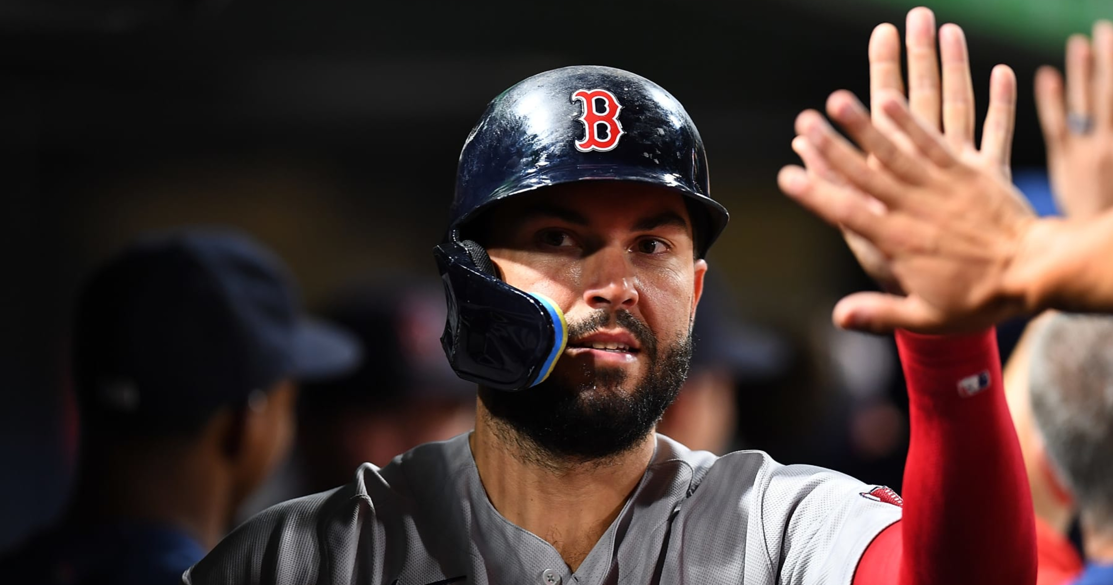 Eric Hosmer opted in to Red Sox contract but trade possibility