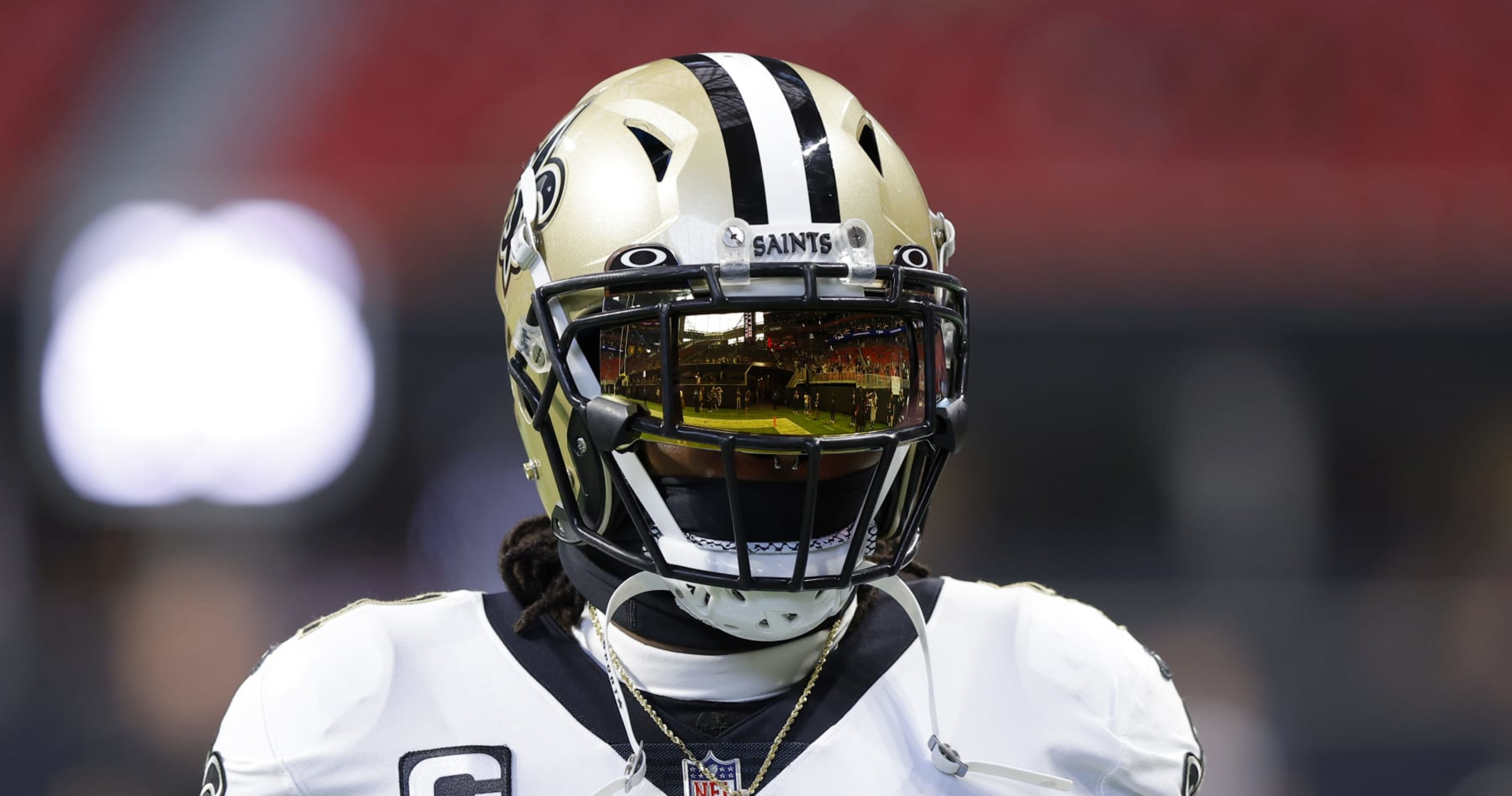 Saints' Alvin Kamara Suffered Sprained Ankle Injury In Win Vs. Mayfield ...