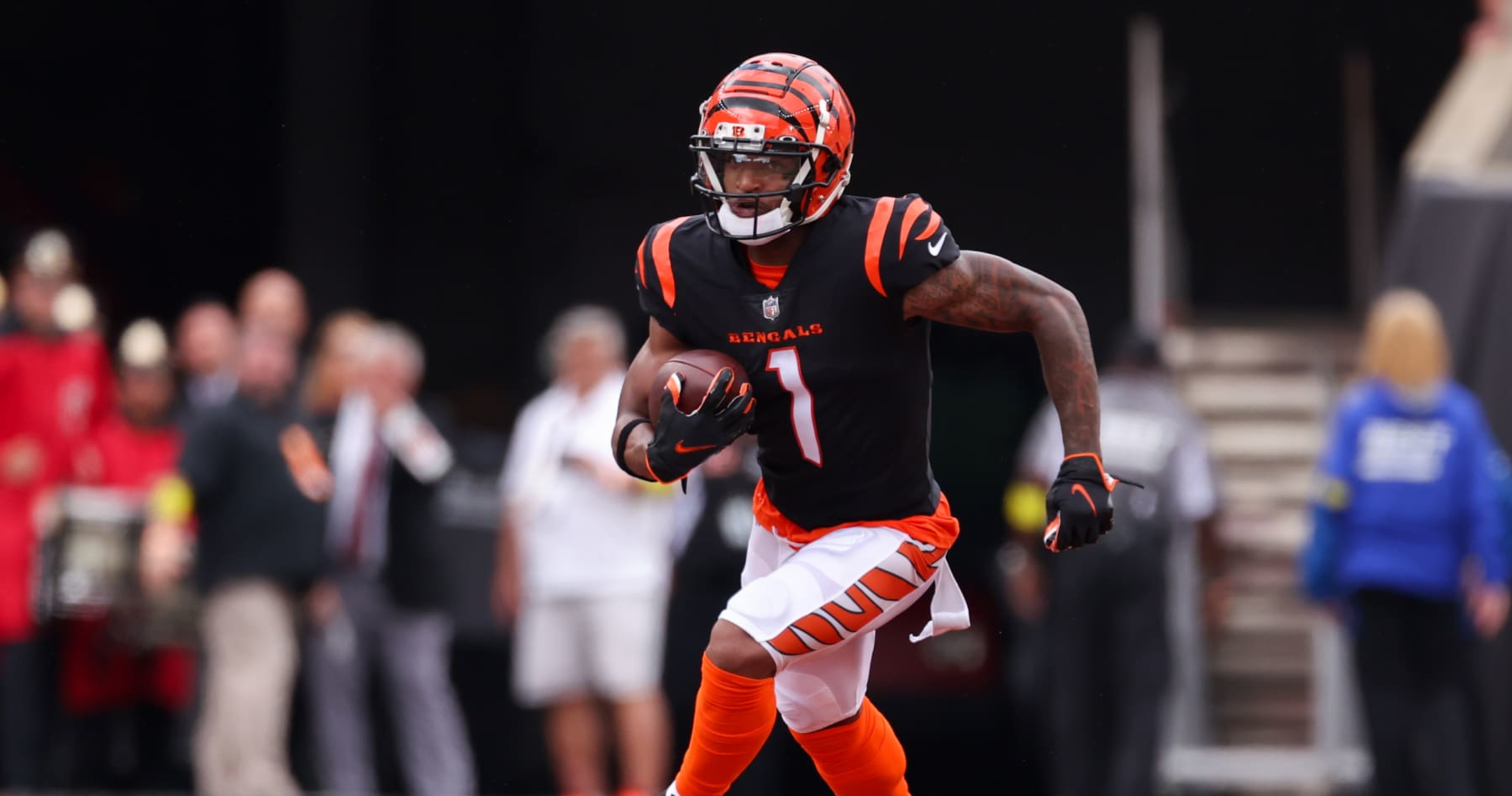 Trevon Diggs puts Bengals' Ja'Marr Chase in his top-5 WR rankings