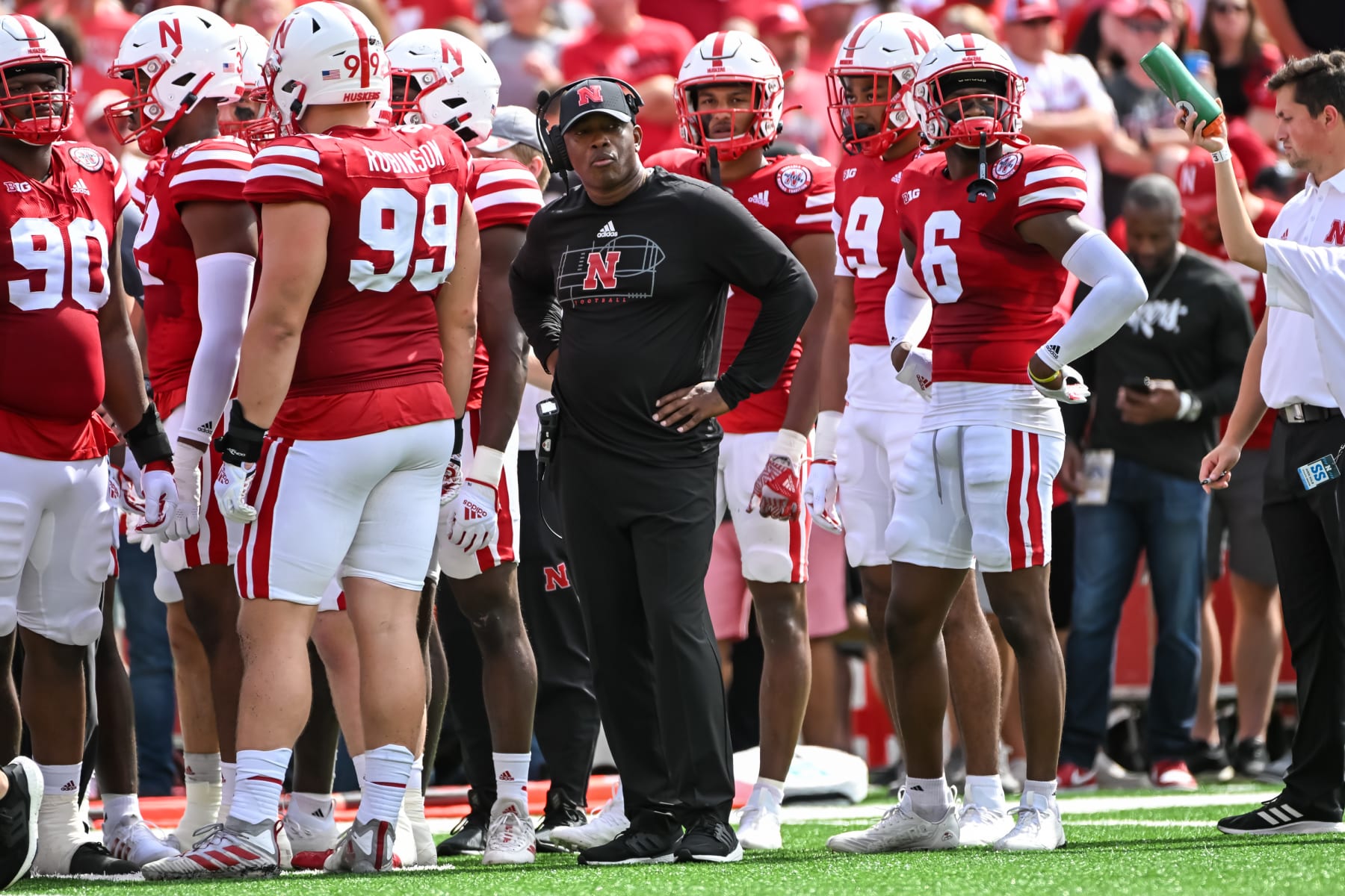Nebraska Interim HC Mickey Joseph Takes Blame for Blowout Loss to No. 6