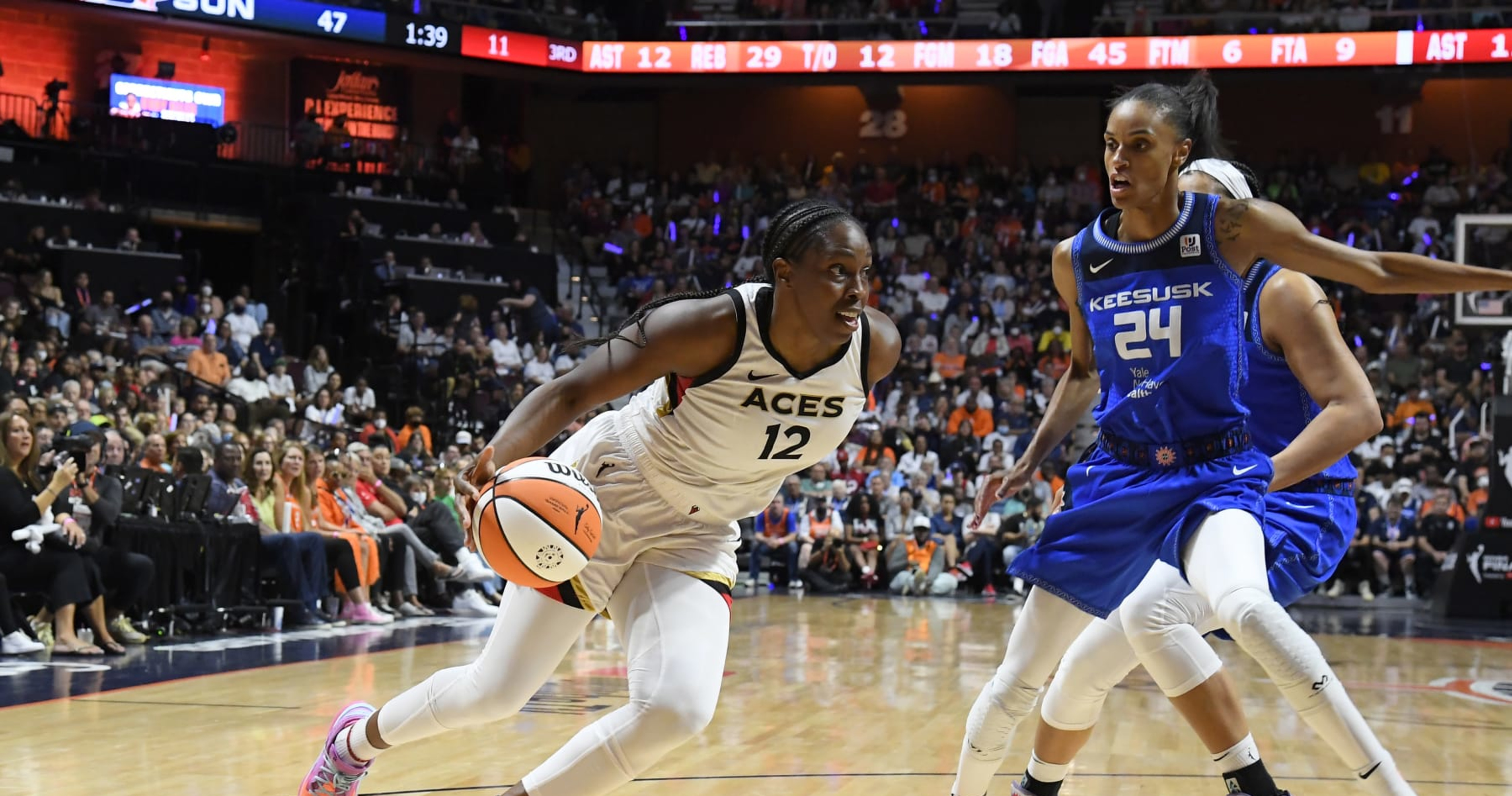 Aces Win 1st WNBA Championship in LV History After Beating Sun; Chelsea