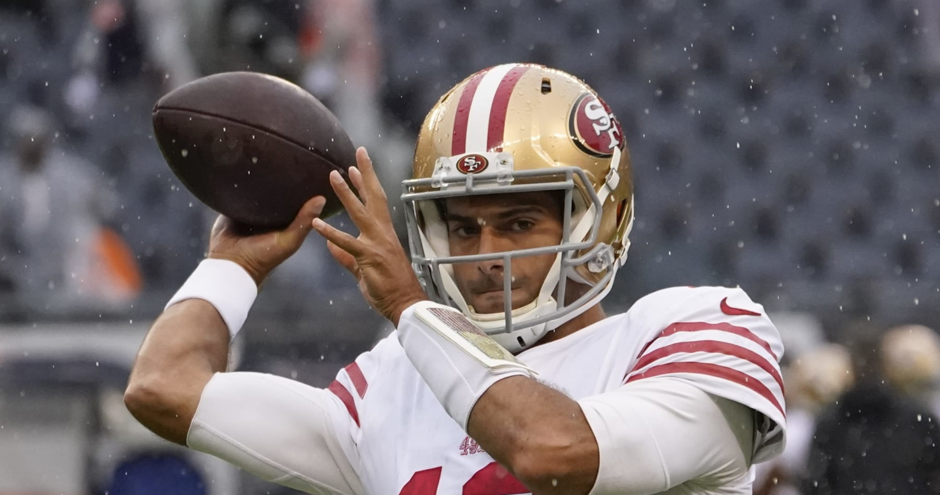 Jimmy Garoppolo fantasy football, DFS outlook: What to do with the 49ers QB  in the Wild Card Round - DraftKings Network