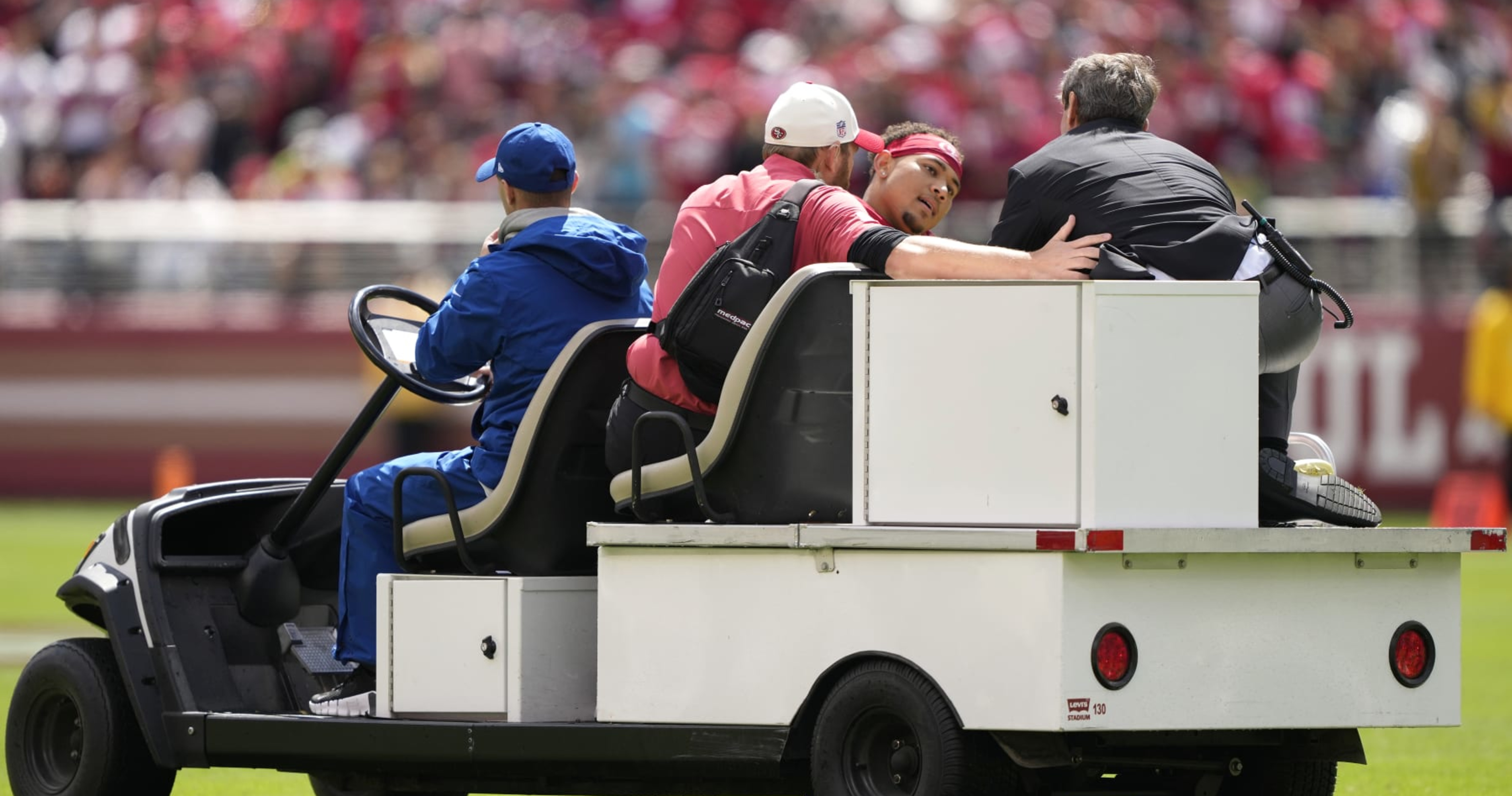 49ers HC Shanahan Apologized to Injured Trey Lance: 'You Were Playing Your Ass O..