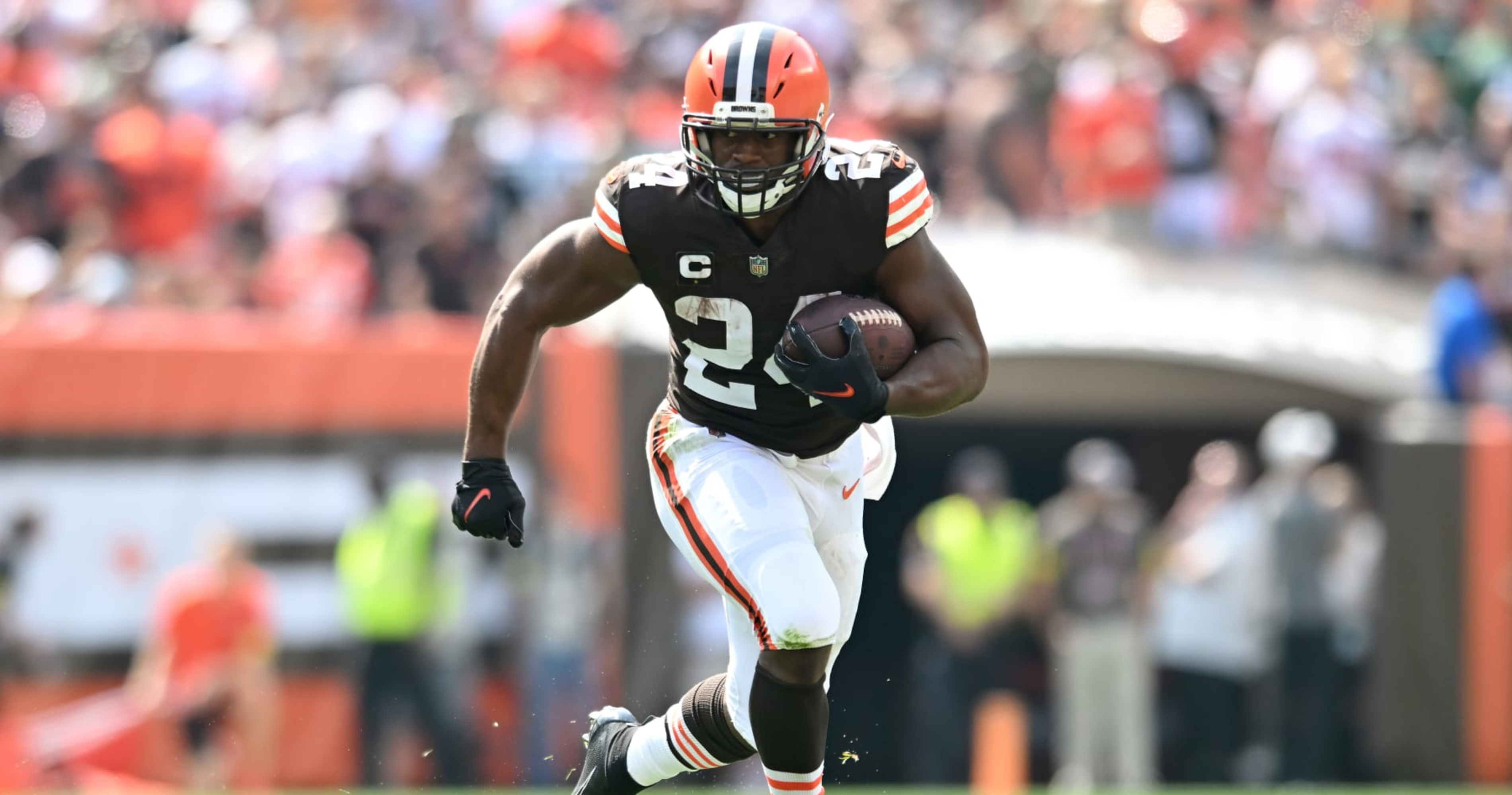 Browns' Nick Chubb Says He Shouldn't Have Scored 3rd TD vs. Jets: 'Cost Us the G..