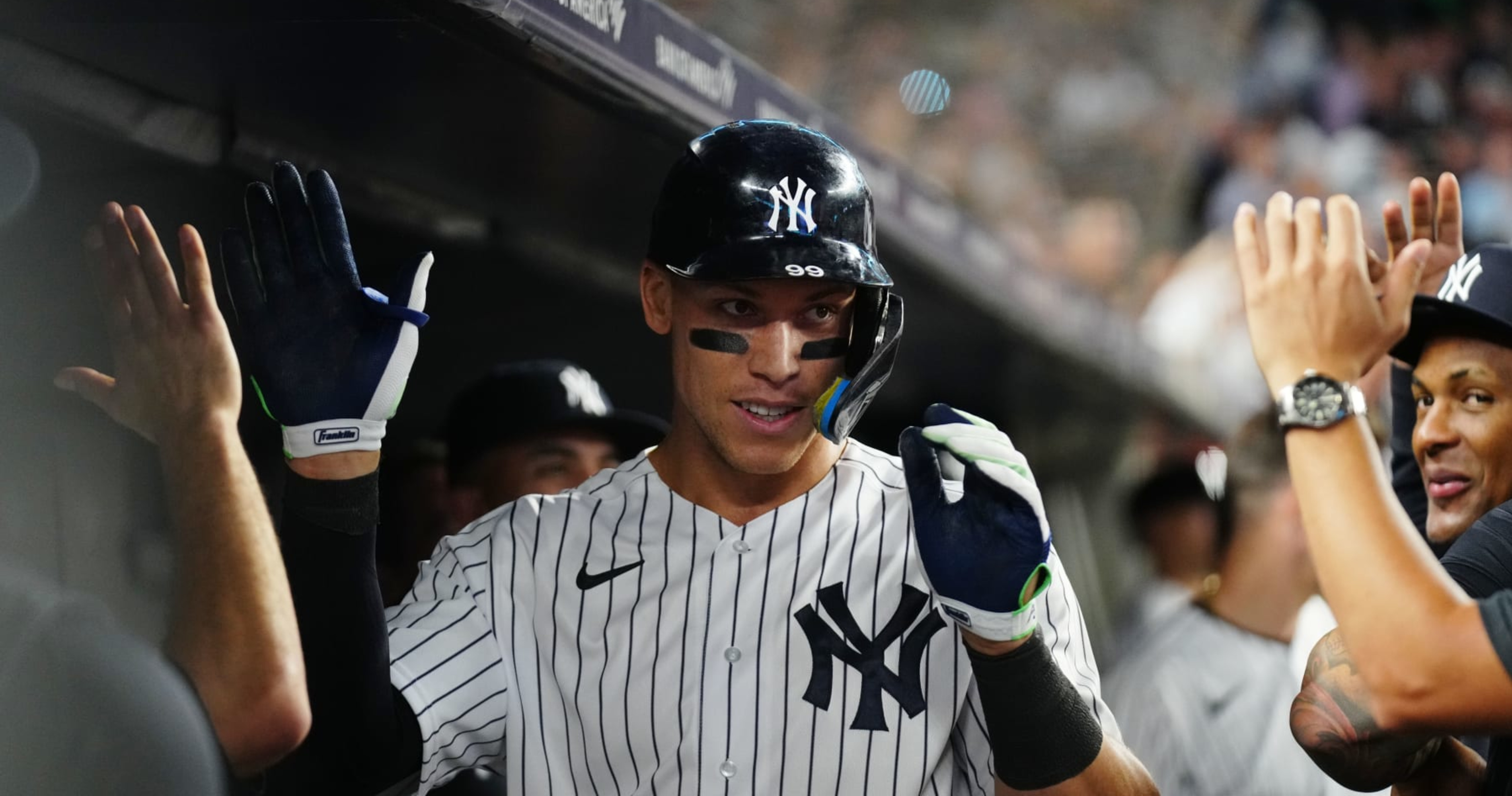 Aaron Judge hopeful to be with Yankees 'for the next 10 years