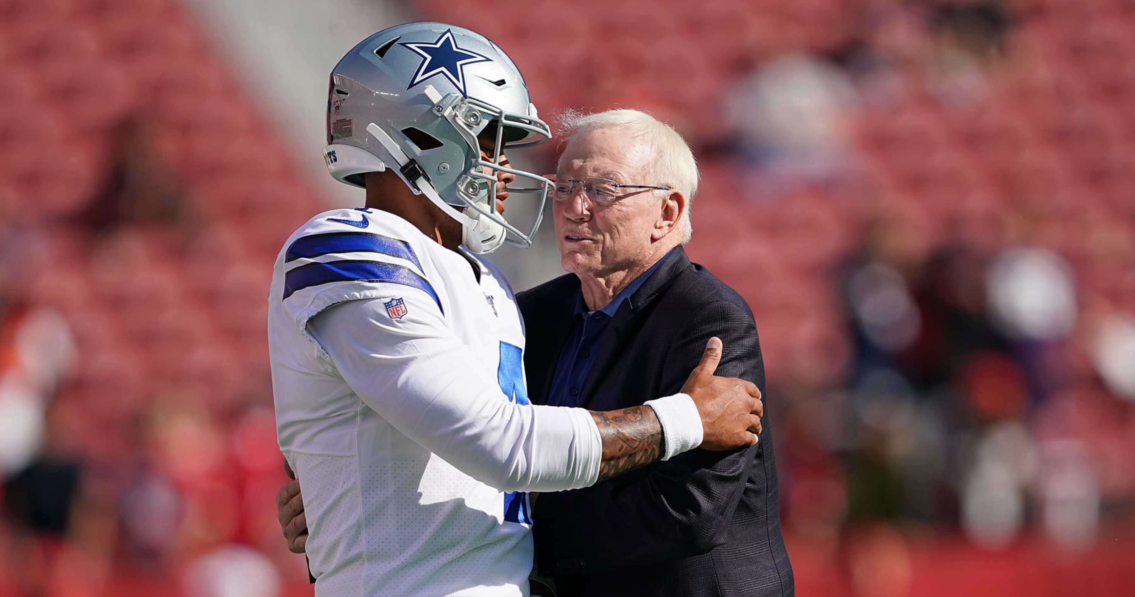 Jerry Jones talks future of QB Dak Prescott with Cowboys