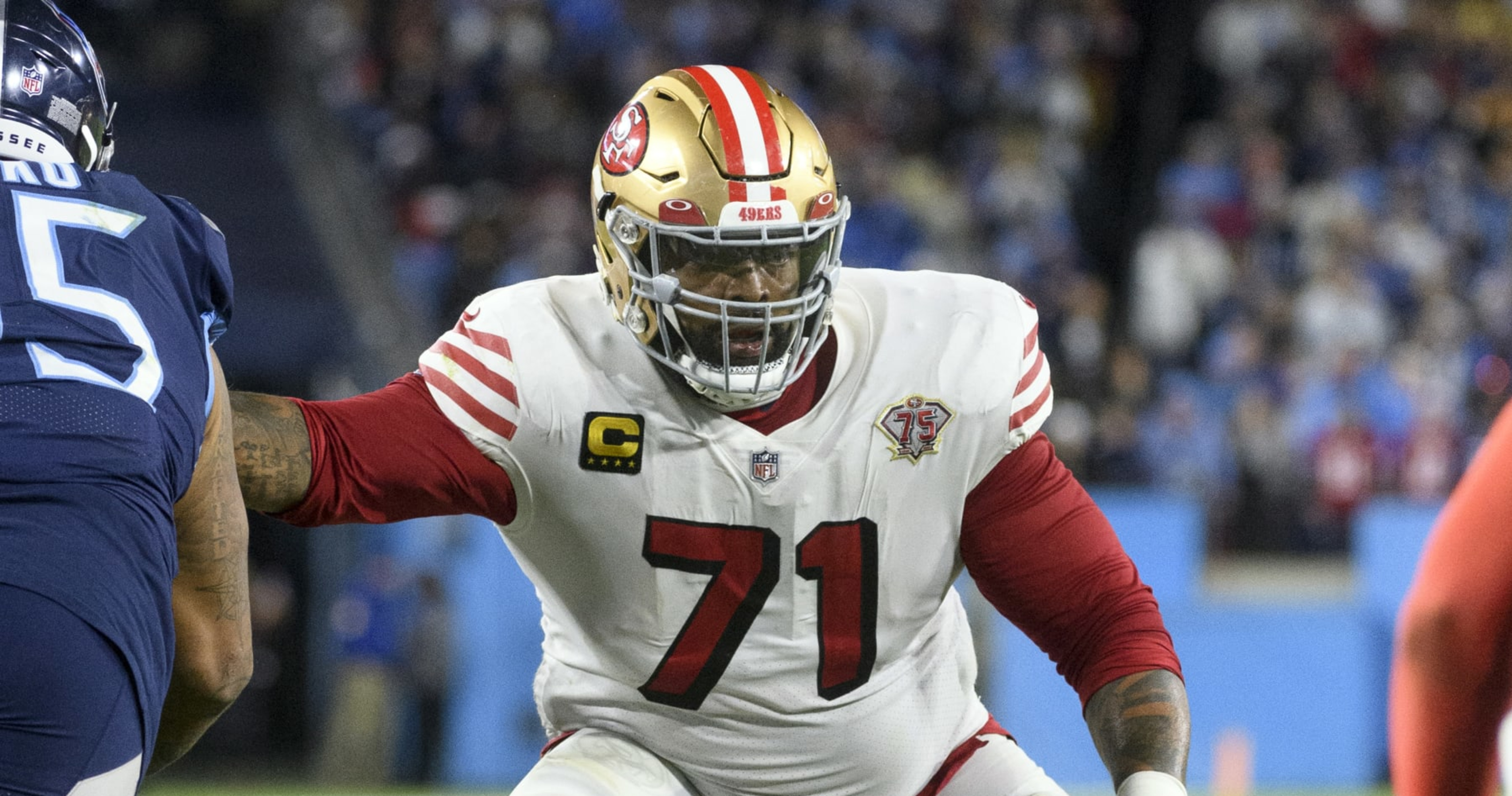 Trent Williams, 49ers Reportedly Agree to Restructured Contract to Save Cap Spac..