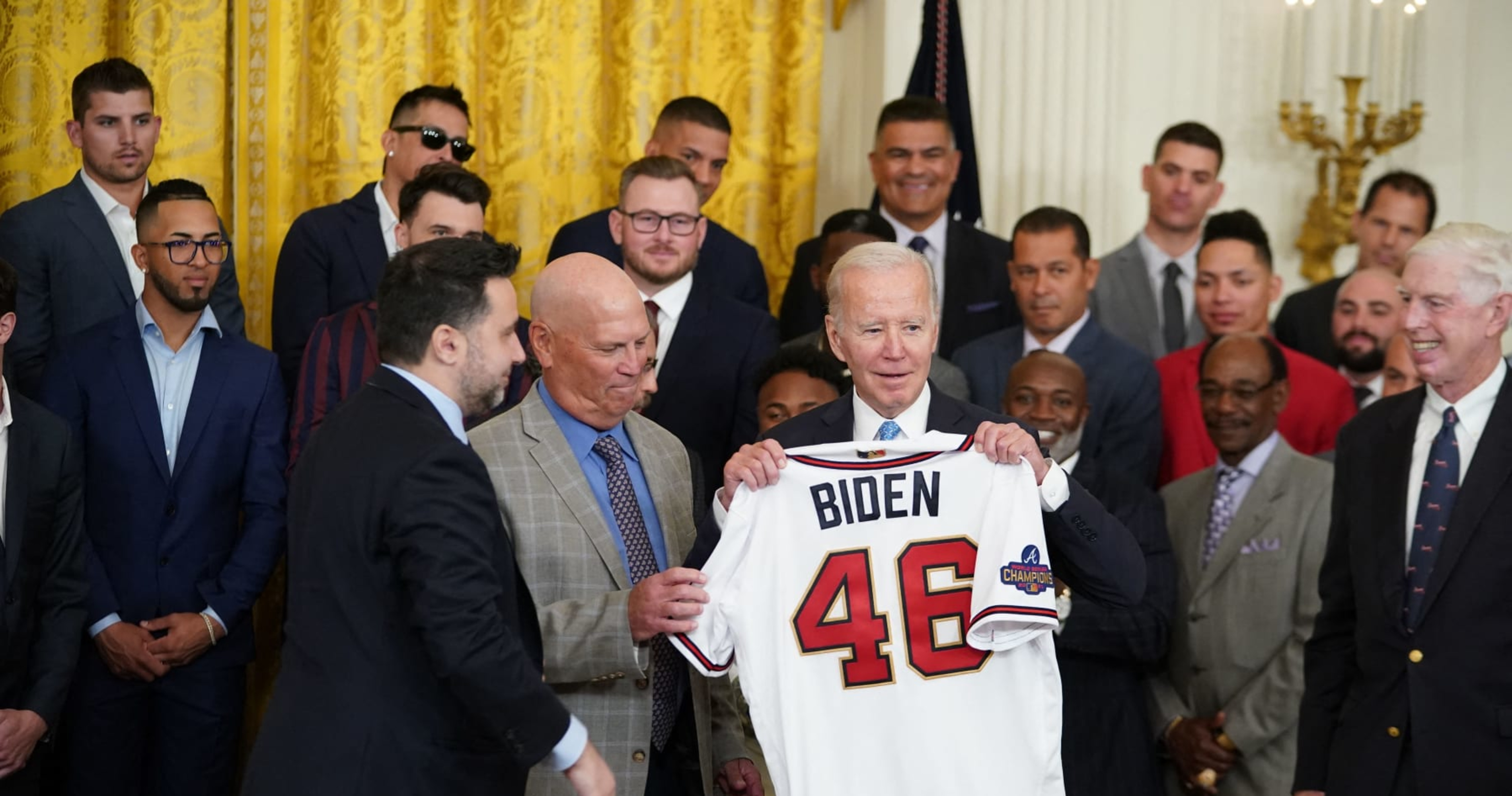 Biden praises Braves' 'unstoppable, joyful run' to 2021 win