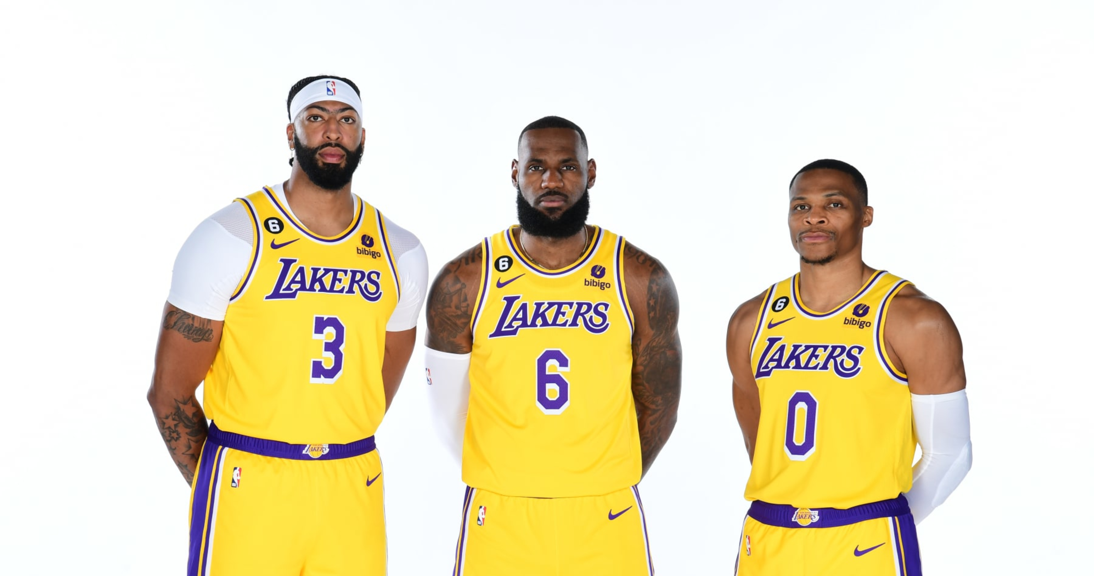 2021-2022 Los Angeles Lakers Yellow #3 NBA Jersey,Los Angeles Lakers