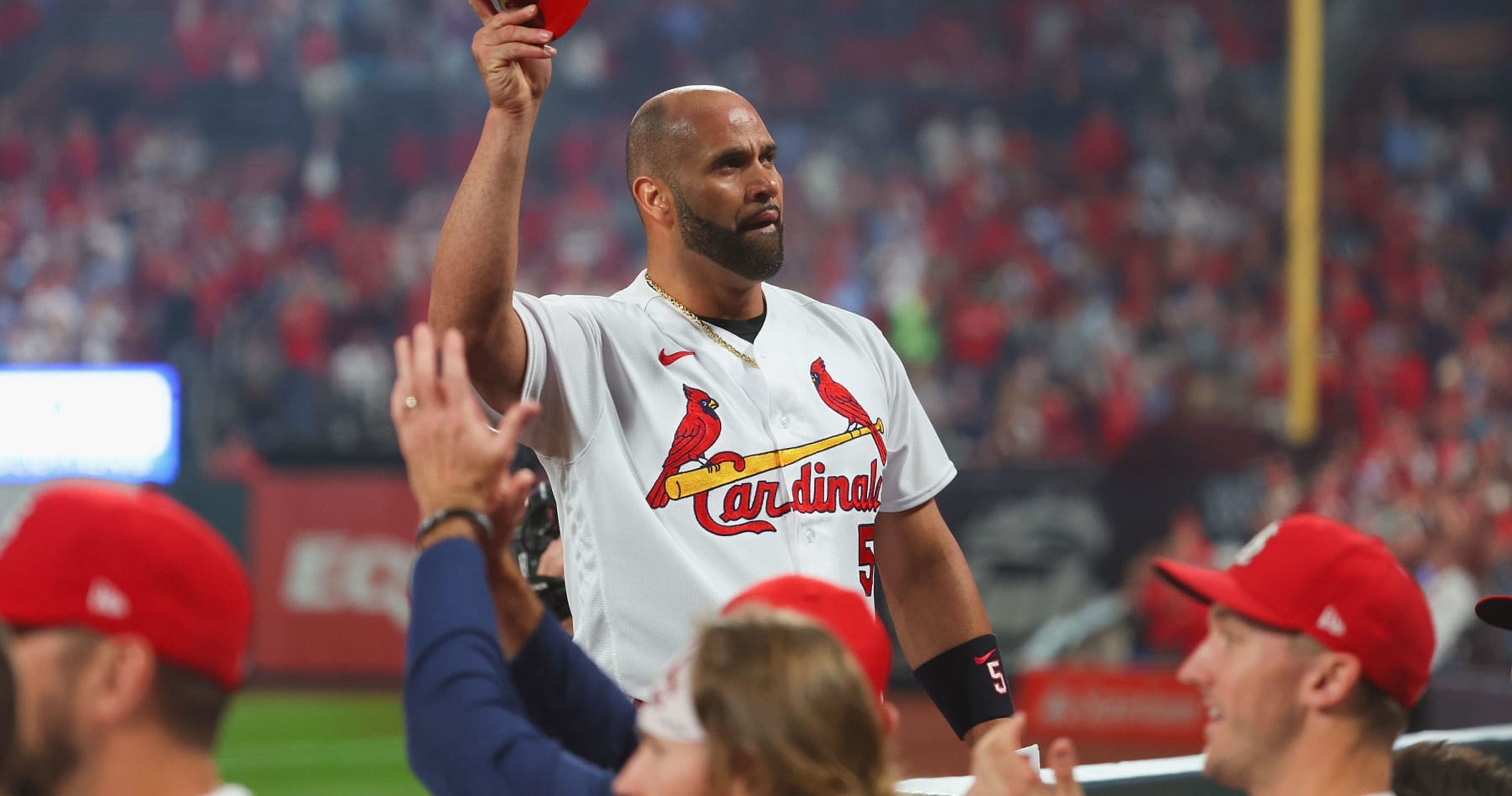 Cardinals' Albert Pujols Ties Babe Ruth for 2nd on MLB's All-Time RBI List thumbnail
