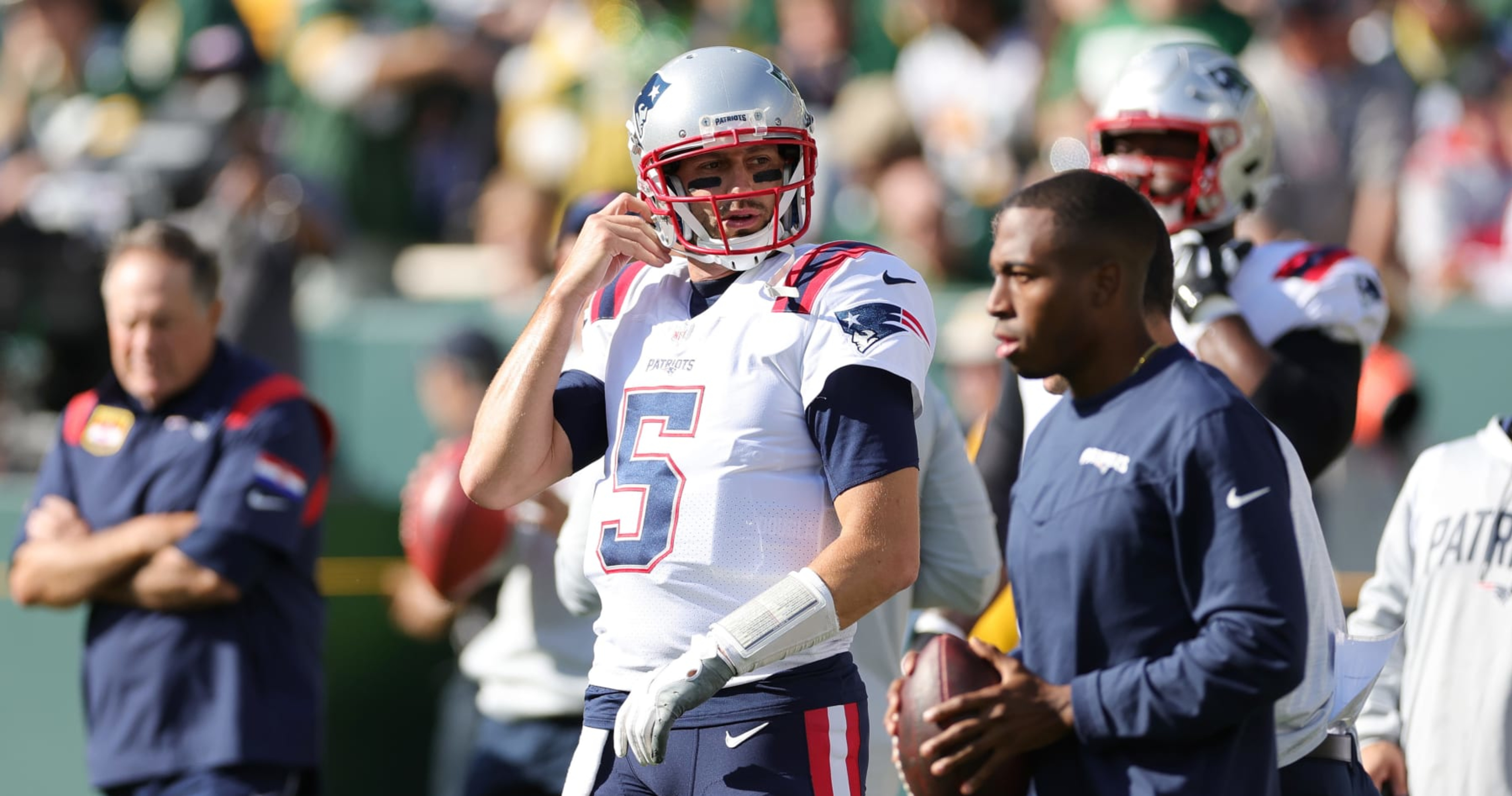 Brian Hoyer Ruled Out for Patriots vs. Packers with Concussion
