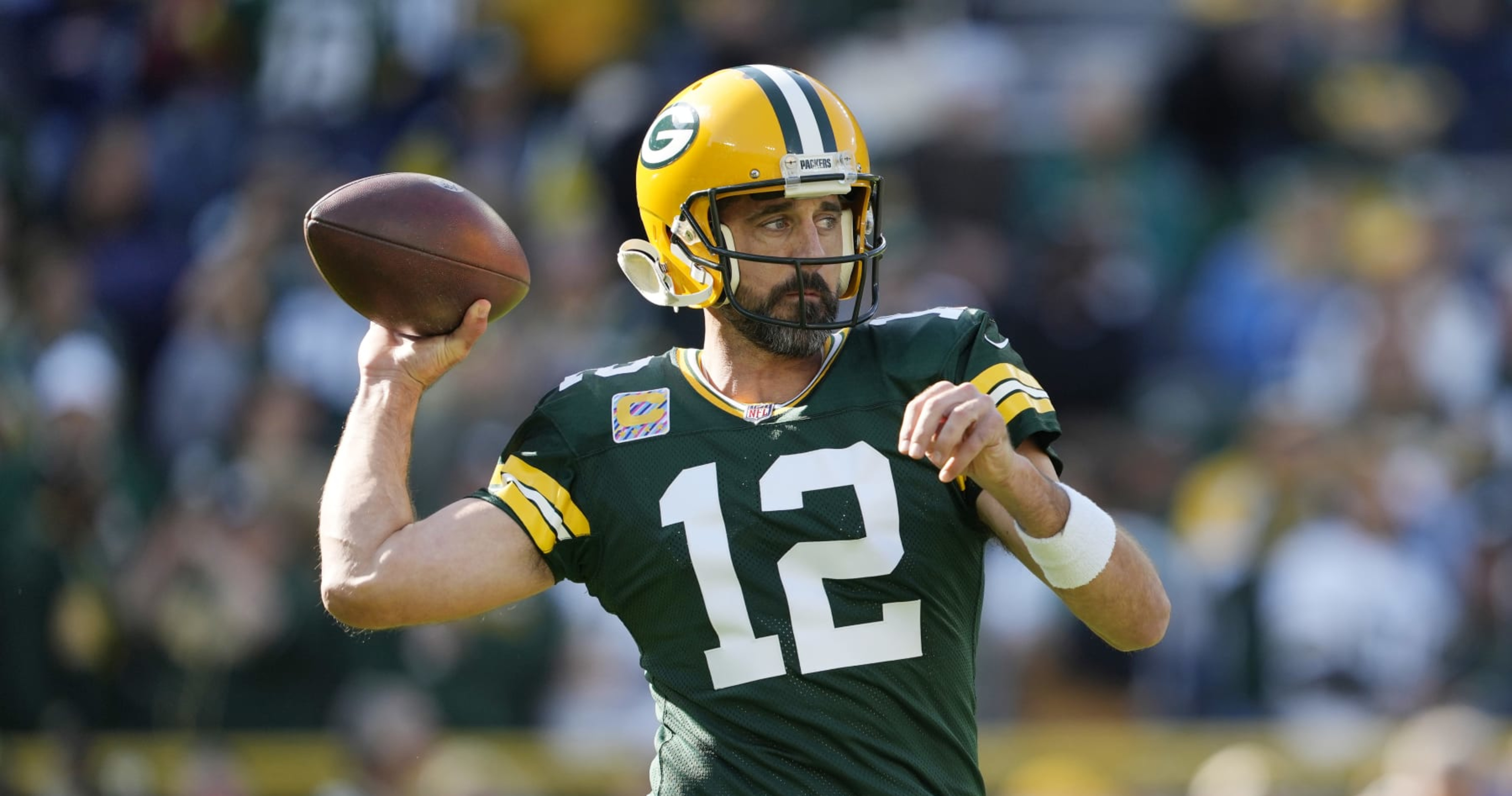 Packers' Aaron Rodgers Becomes 5th Player In NFL History With 500 Total ...