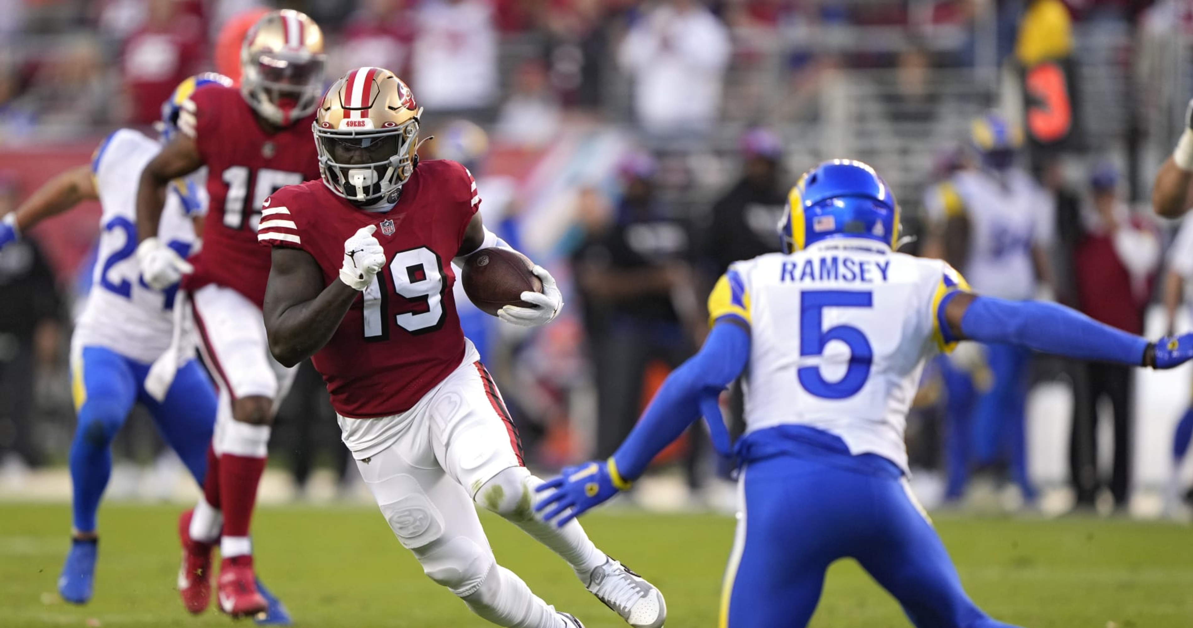 49ers' Deebo Samuel Says He Doesn't Know What Jalen Ramsey Was Doing on 57-Yard  TD, News, Scores, Highlights, Stats, and Rumors