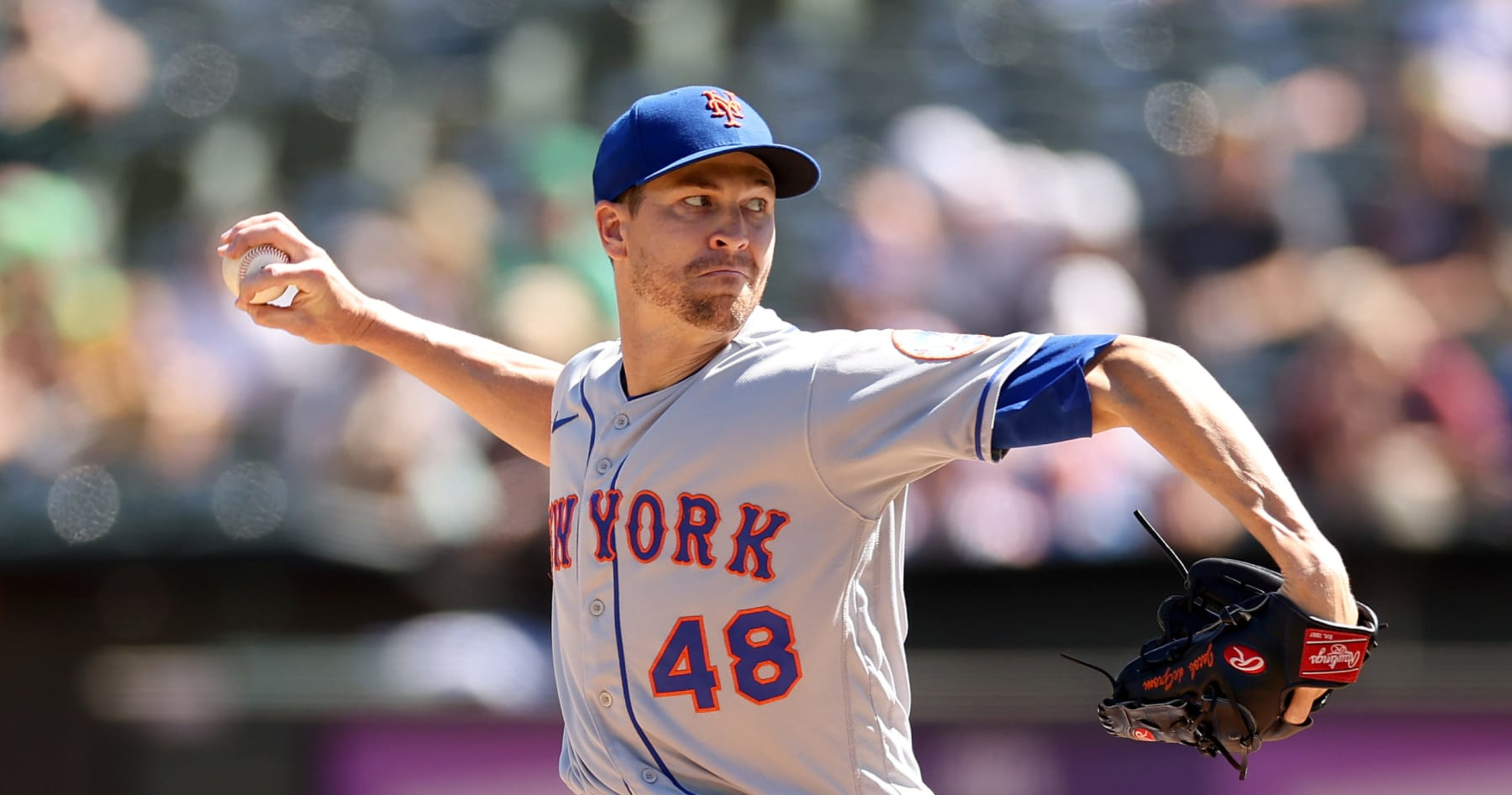Jacob deGrom Could Pitch for Mets Wednesday if NL East Title Remains Up